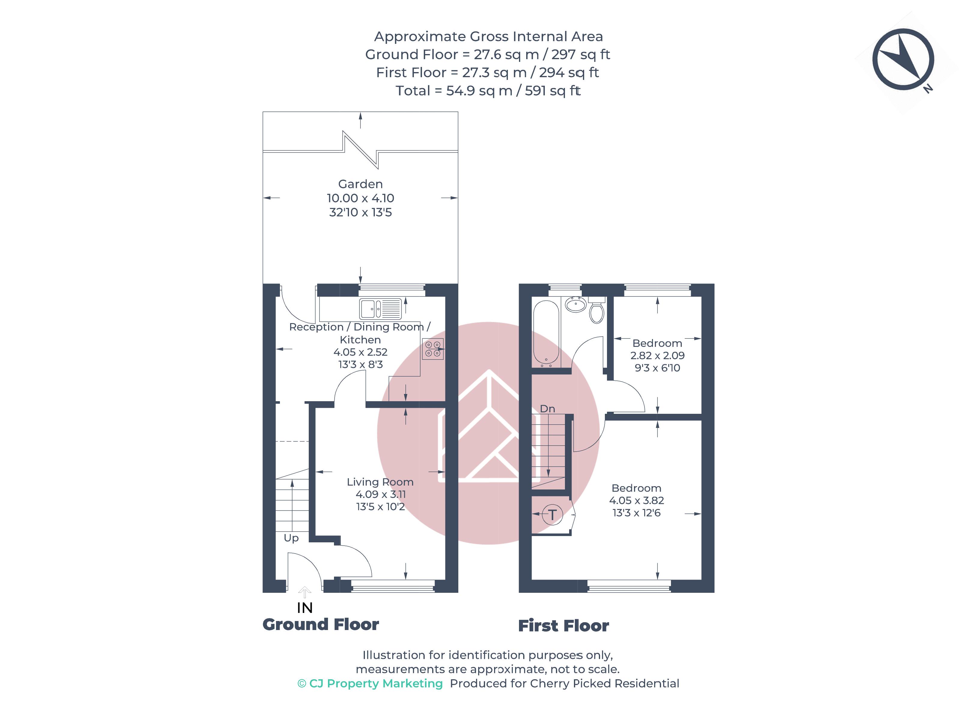 16, Moor Pond Close, Bicester floorplan