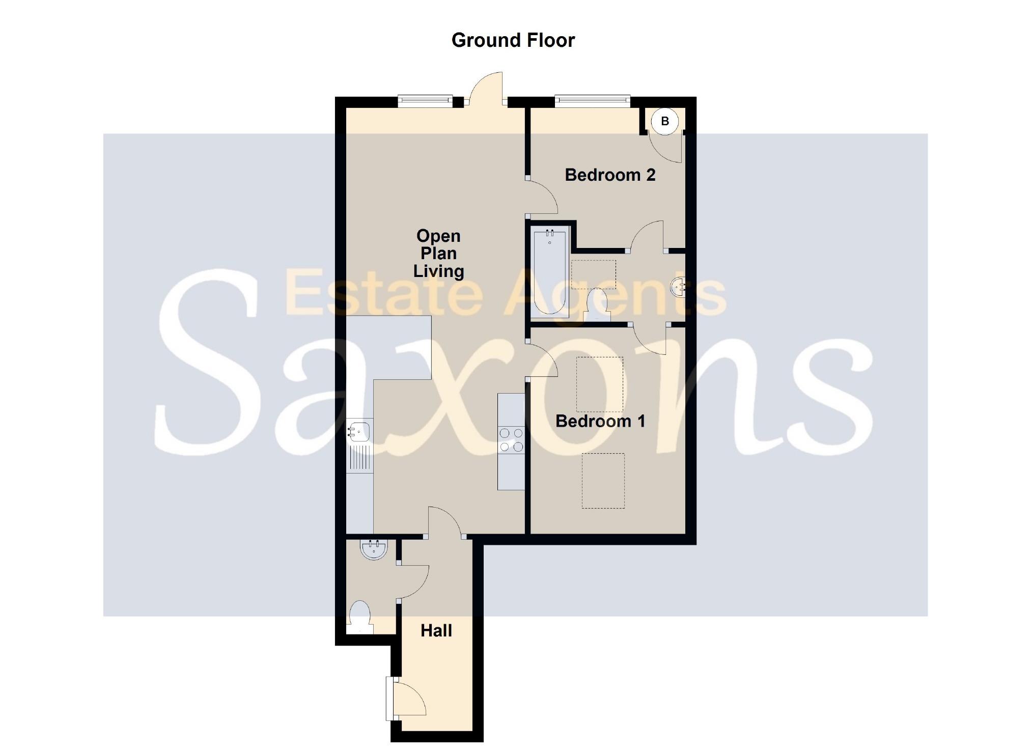 Flat 1, West Street, Weston-super-Mare floorplan