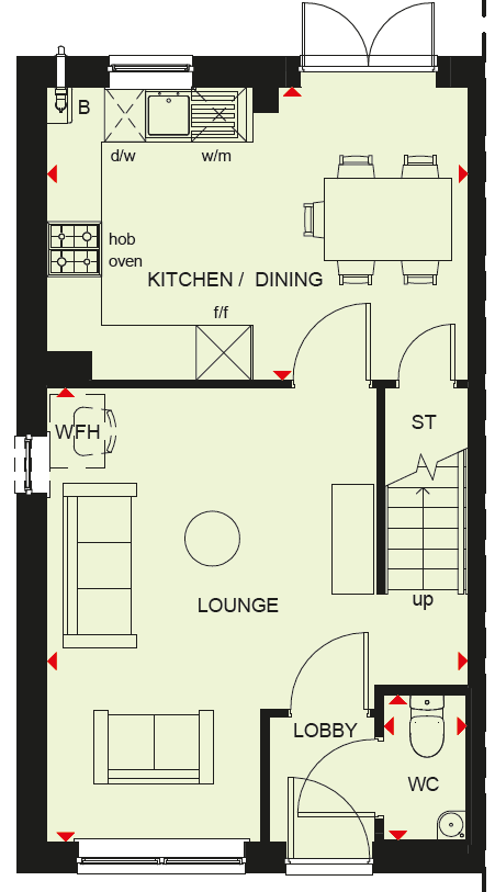 H533361, Hollygate Lane, Cotgrave, Nottingham floorplan