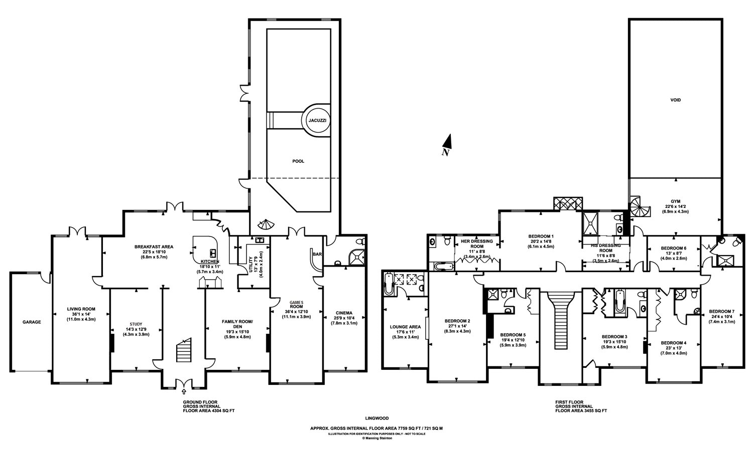 7 Bedrooms Detached house for sale in Ling Wood, Ling Lane, Scarcroft, Leeds, West Yorkshire LS14