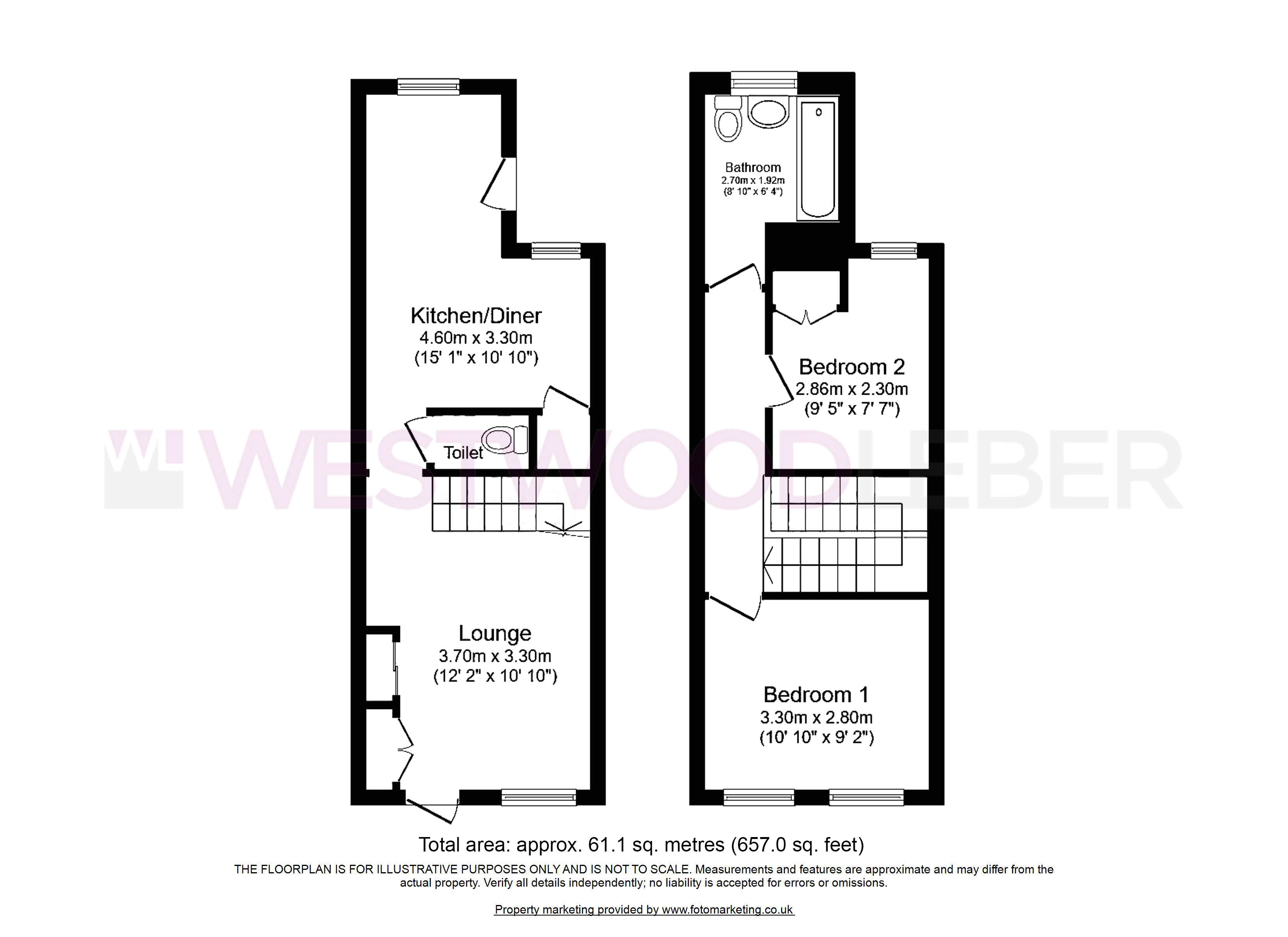 10, Roman Street, Hoddesdon floorplan