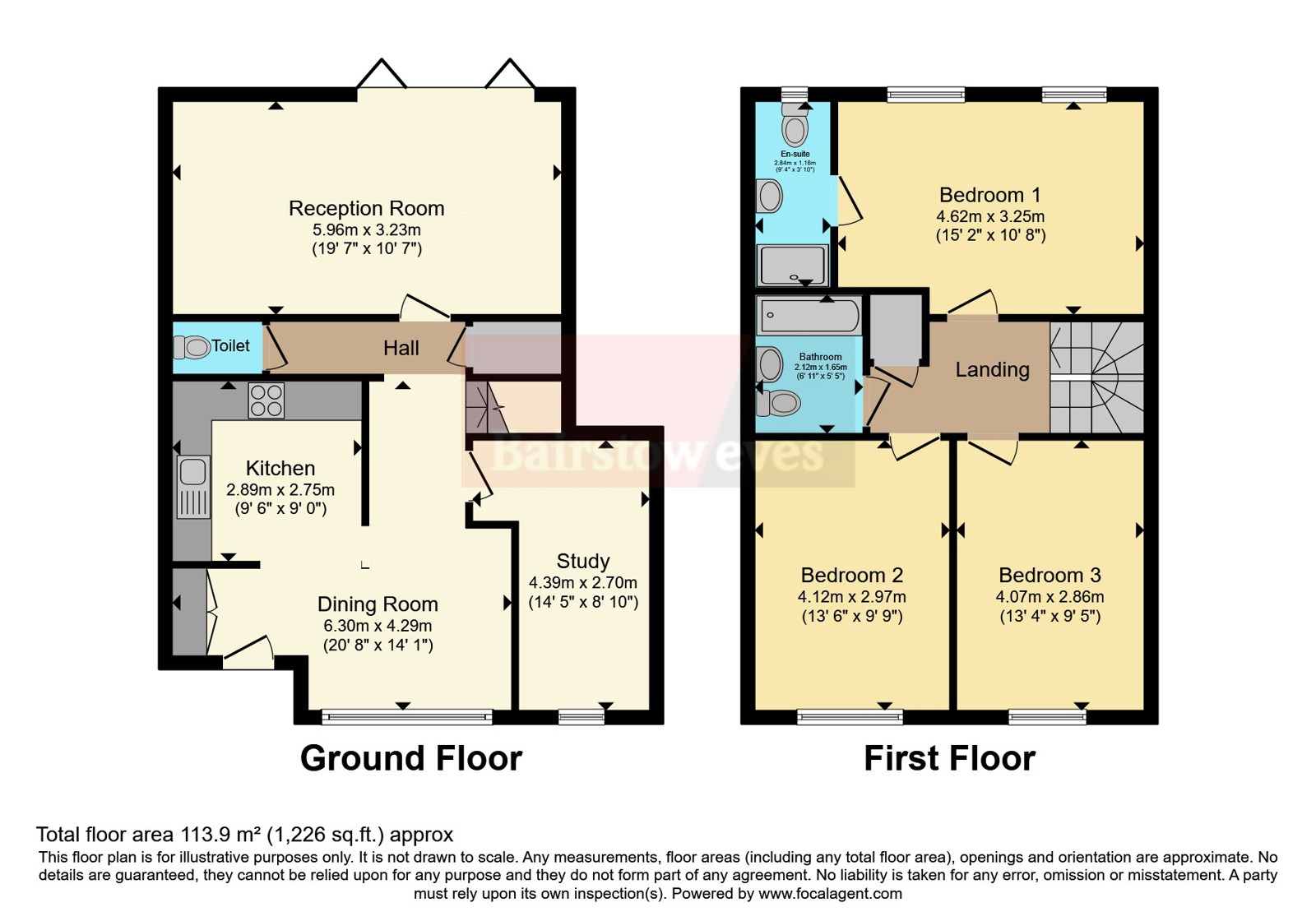 Fairoak Close, Kenley floorplan