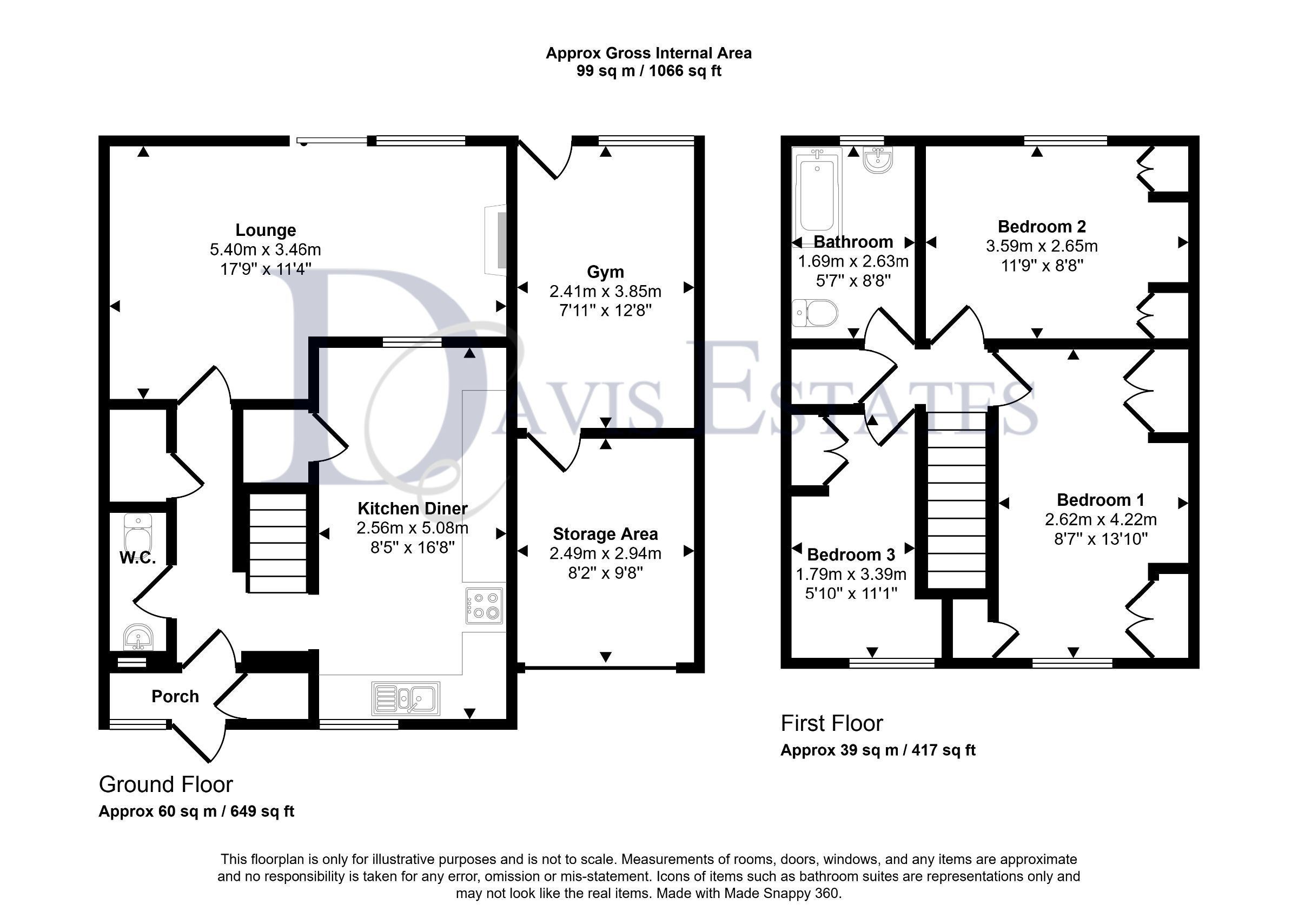 28 Masefield Close, Romford floorplan