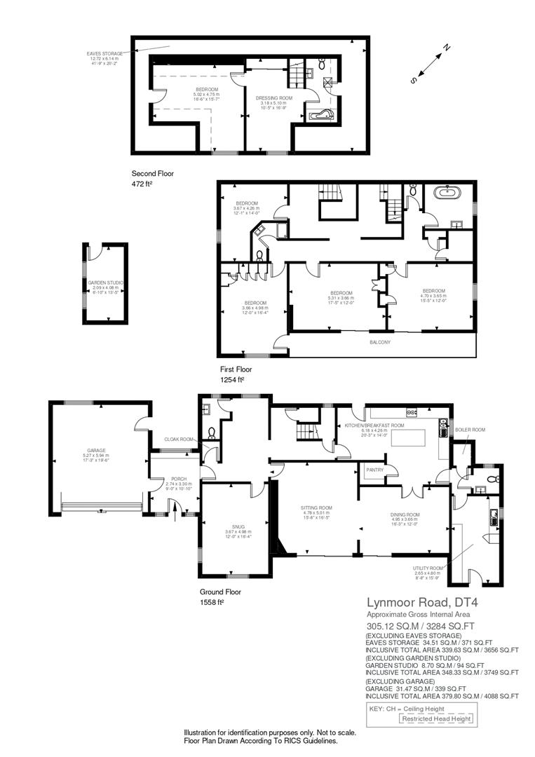 12, Lynmoor Road, Weymouth floorplan