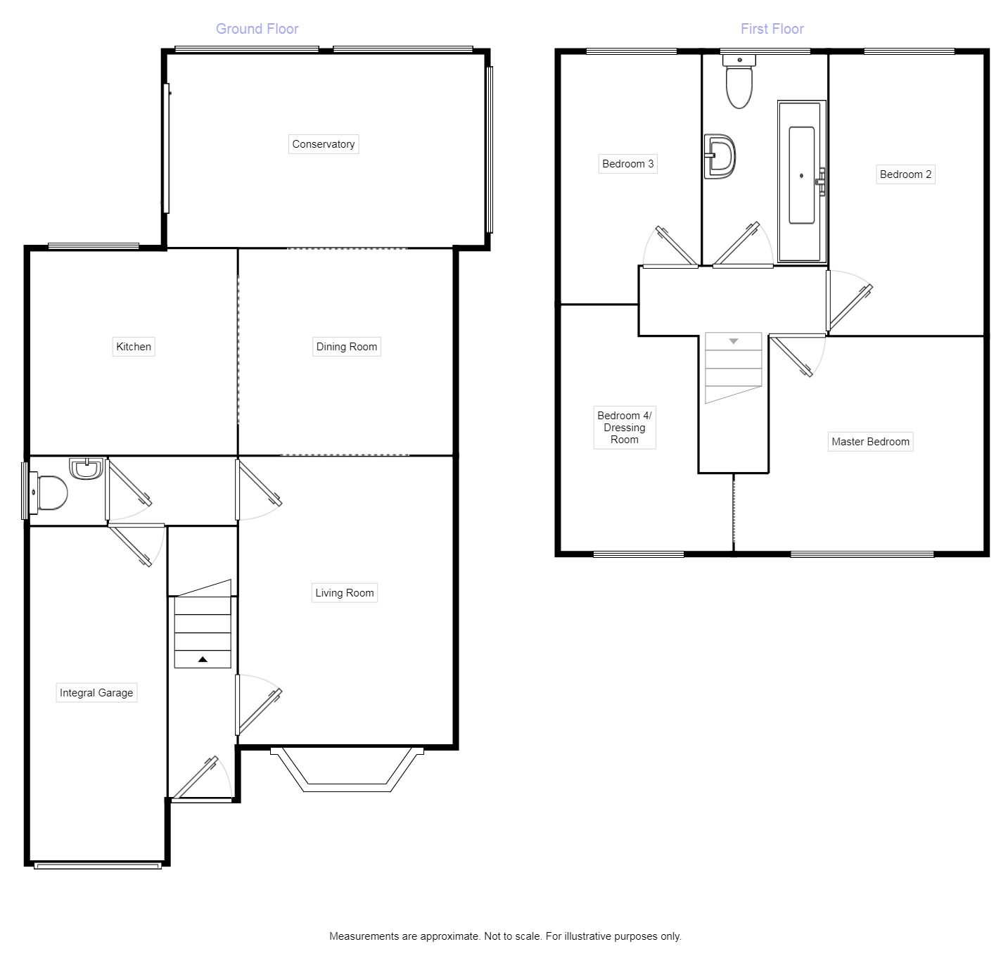 4 Bedrooms Detached house for sale in Clare Gardens, Egham TW20