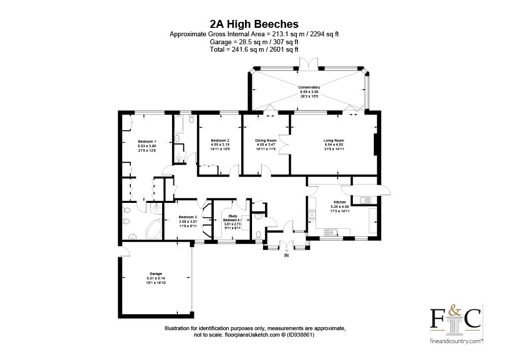 High Beeches, Gerrards Cross SL9, 4 bedroom bungalow for sale