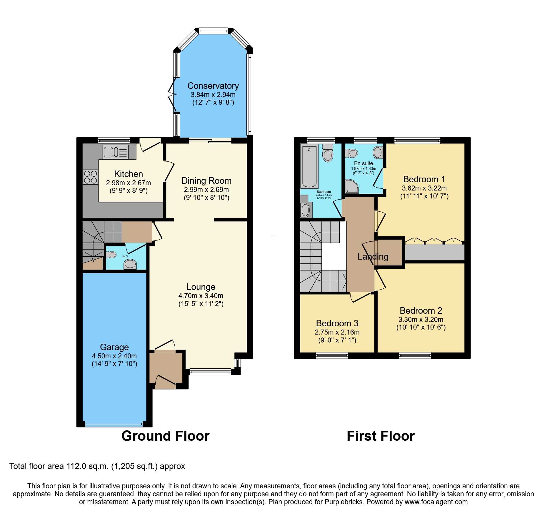 87, Carter Lane East, Alfreton floorplan