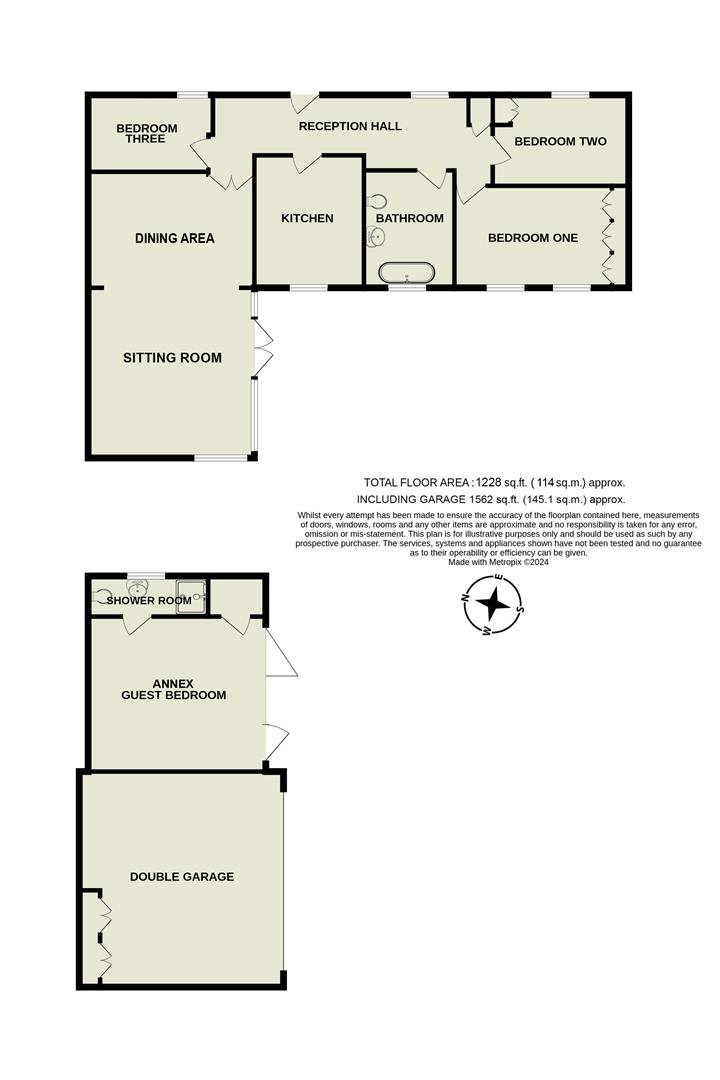 14 Greenholme Cottages, Weirside, Burley in Wharfedale floorplan