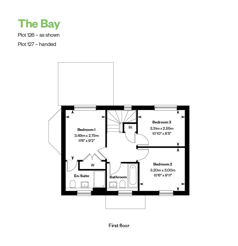 127, Egret Way, Off Station Road, Fordingbridge, Sp6 1Gb floorplan