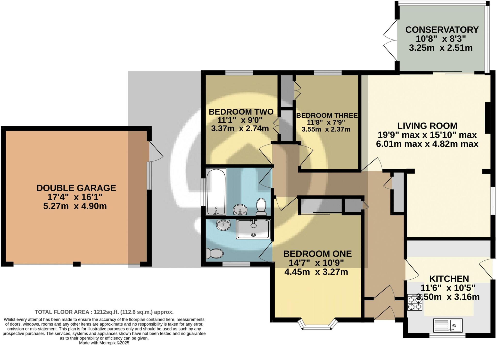 11, Hollies Walk, Bedford floorplan