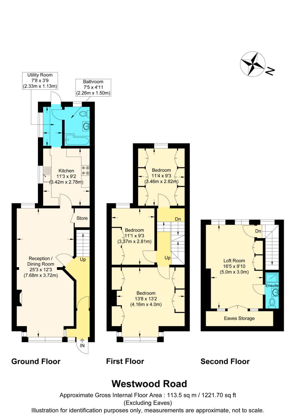 153, Westwood Road, Ilford floorplan