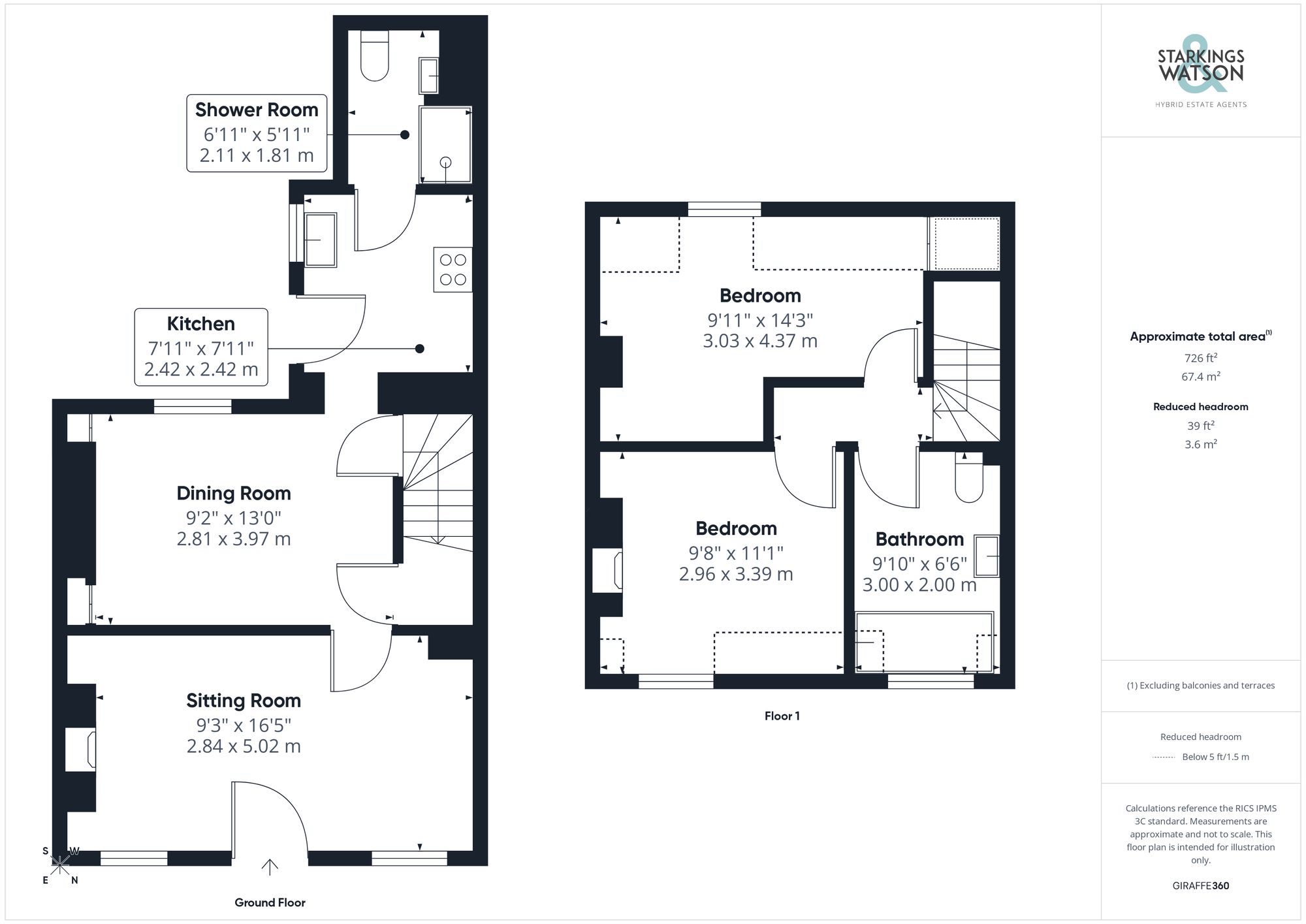 10 Railway Cottages Hardy Road, Norwich floorplan