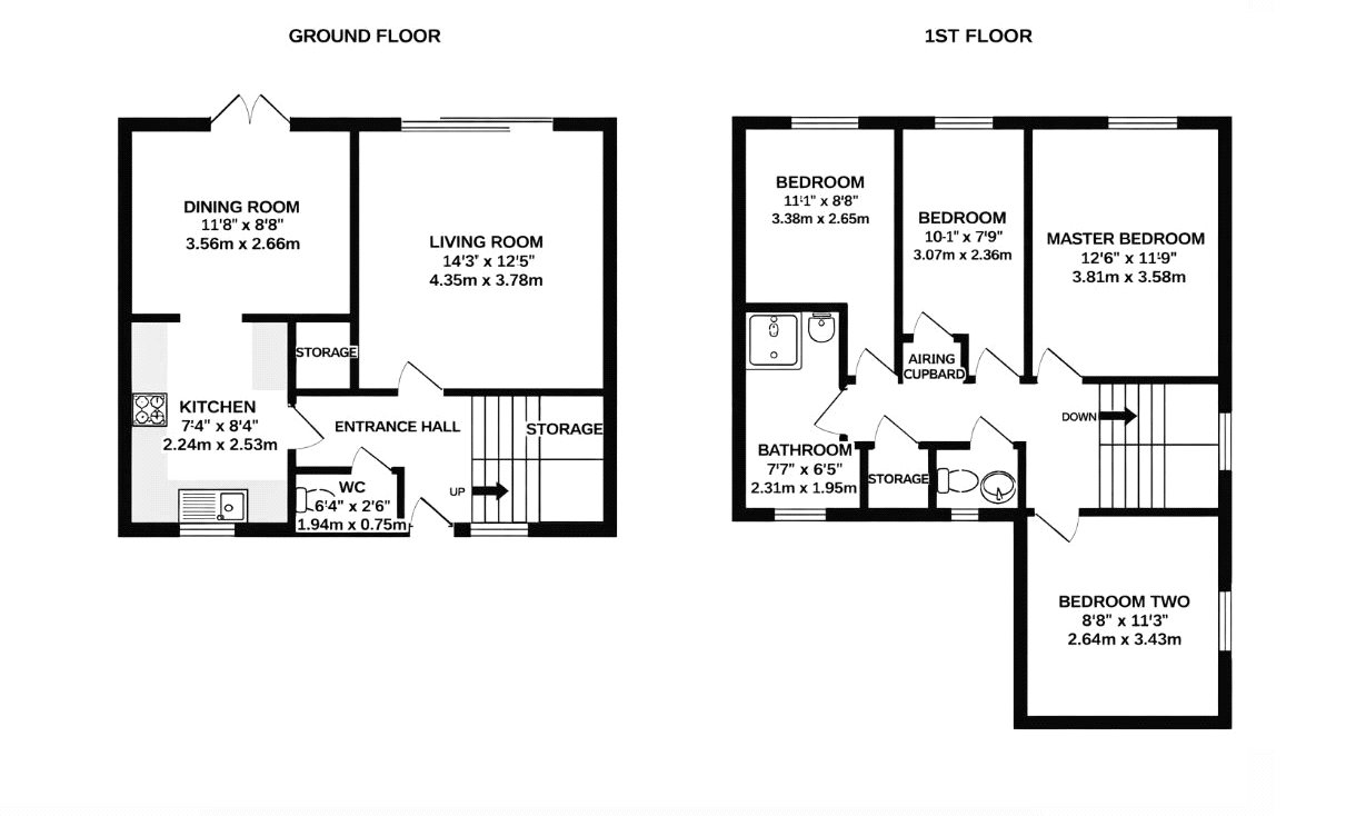 52, Ingleton, Bracknell floorplan