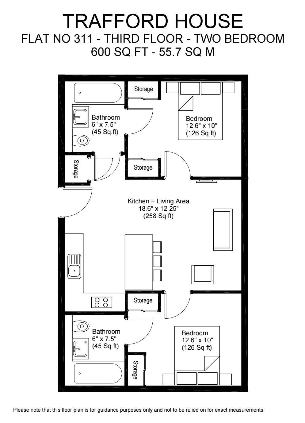 2 bed flat to rent in Trafford House, Cherrydown East, Basildon SS16