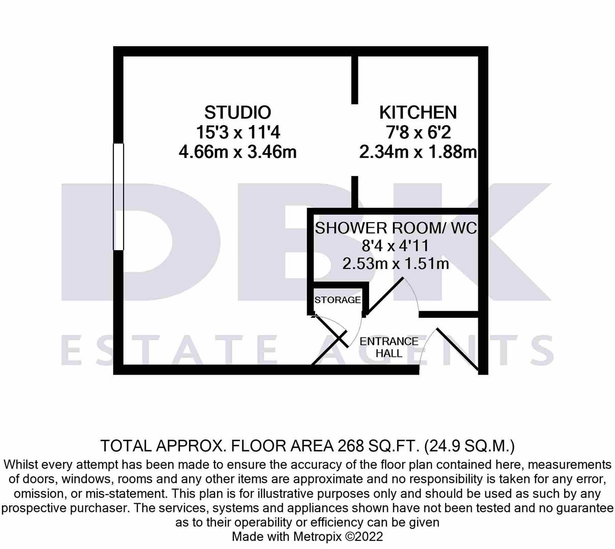 27 Thackeray Lodge, Hatton Road, Bedfont floorplan