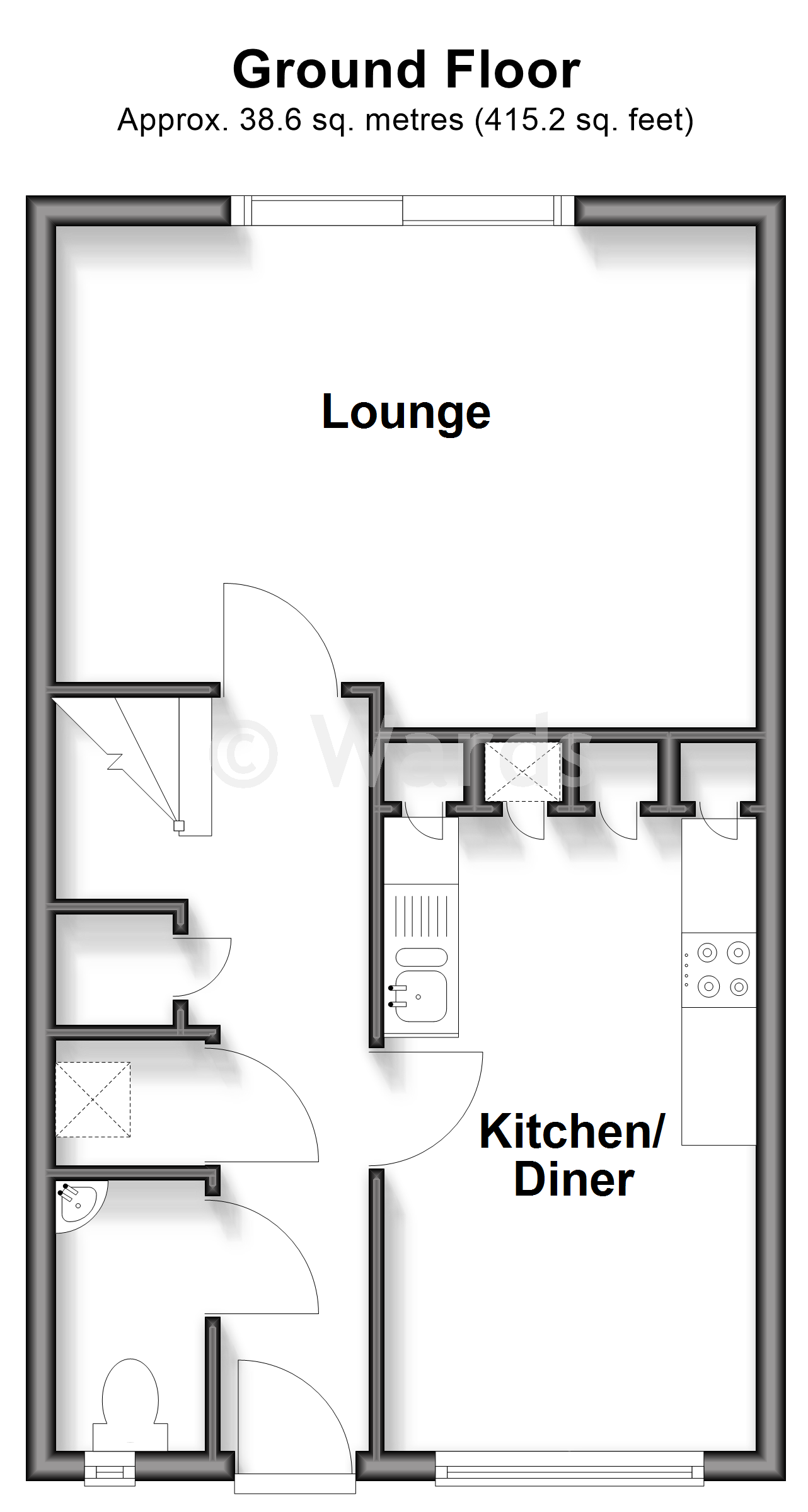 12, Papyrus Drive, Sittingbourne floorplan