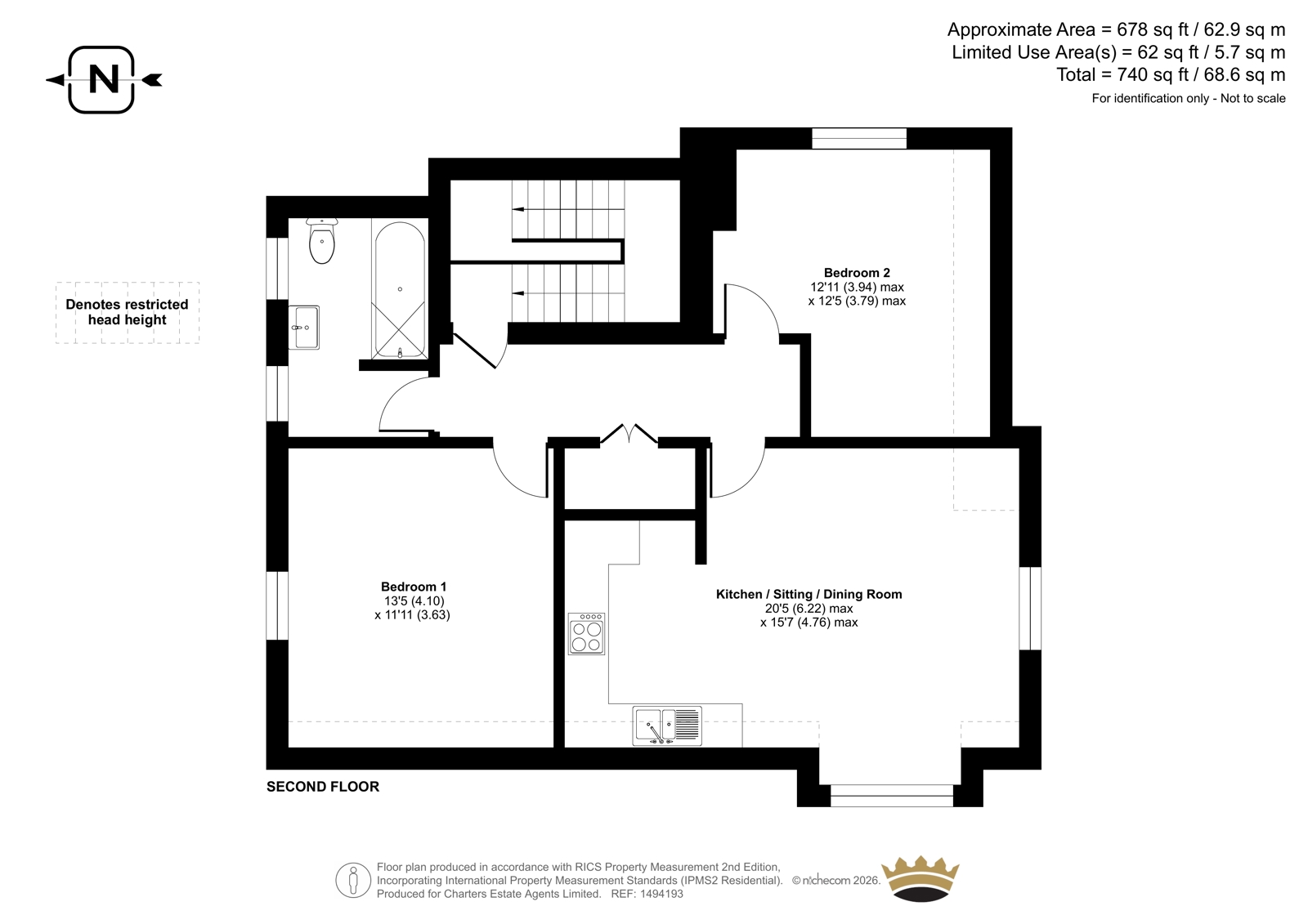 Emerald House- Apartment 3,, Albany Road, Hampshire floorplan
