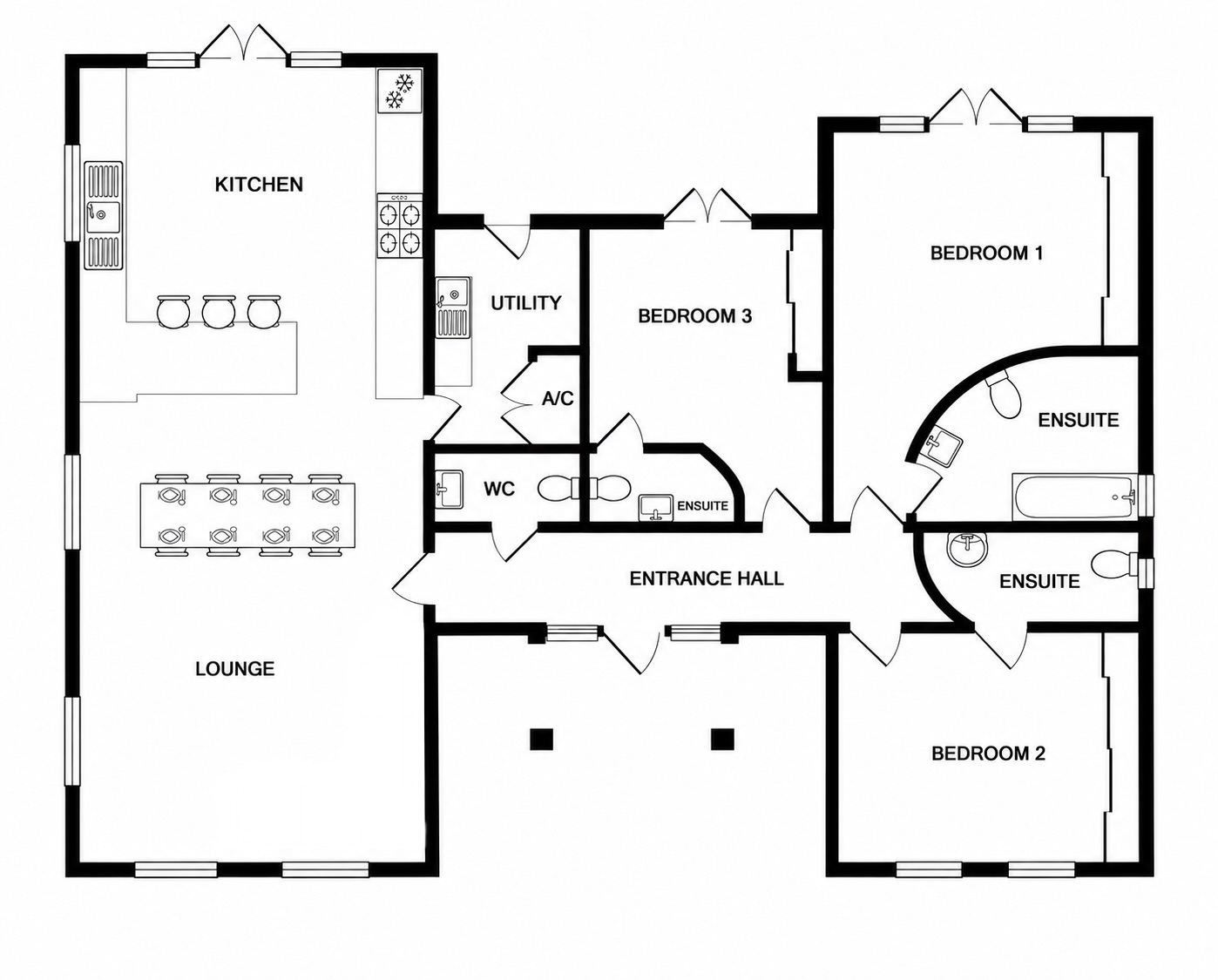 63b, Newark floorplan