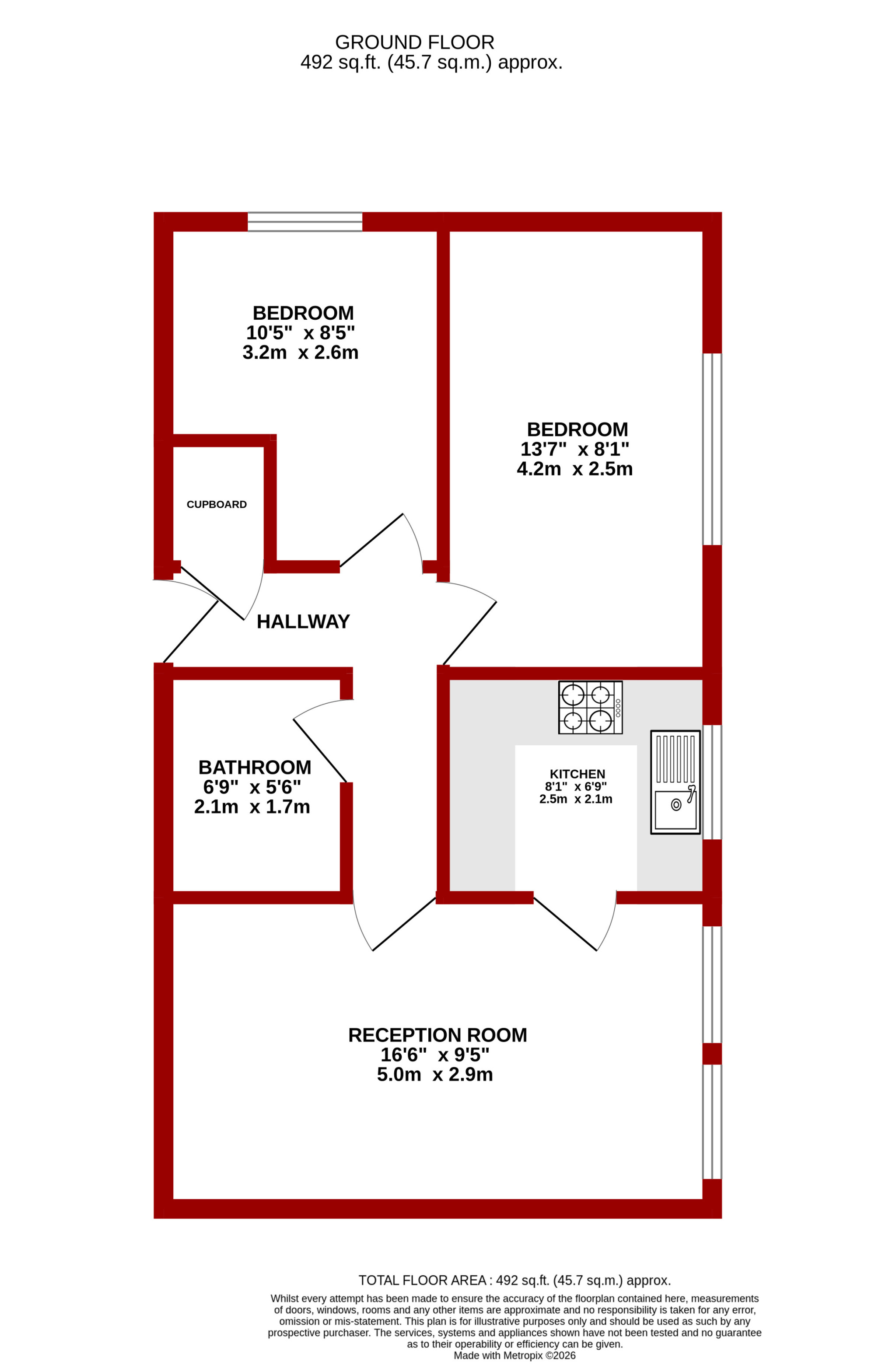 12 Ringwood House,, Ringwood Road, London floorplan