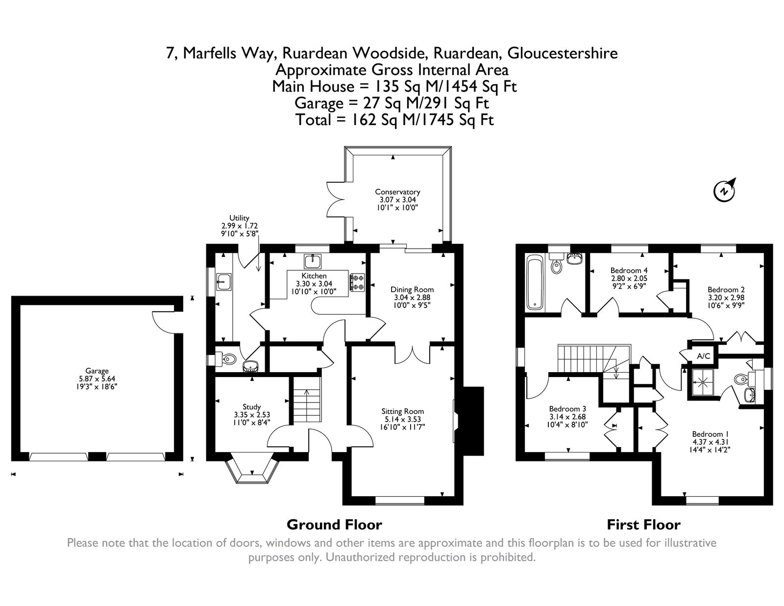 7, Marfells Way, Ruardean floorplan