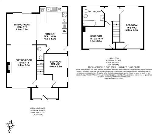 157 Noel Road, London floorplan