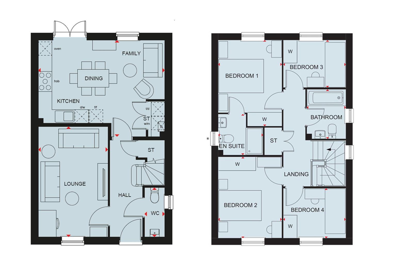 15, Condor Place, Newent floorplan