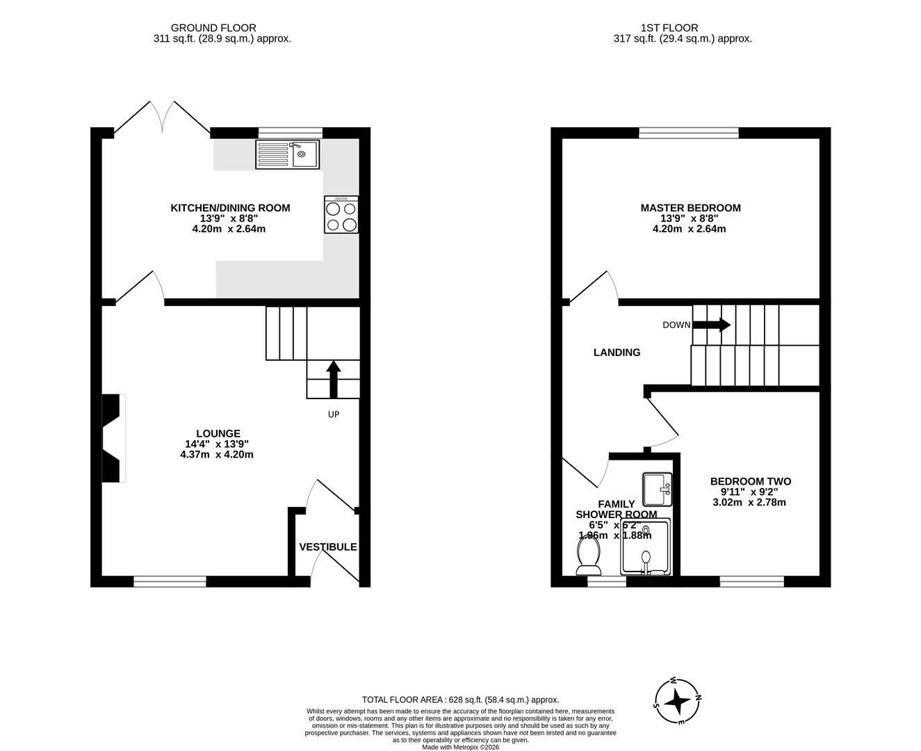 12, Woburn Green, Leyland floorplan