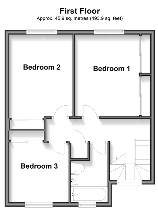 Alverstone Road Apse Heath, Sandown floorplan