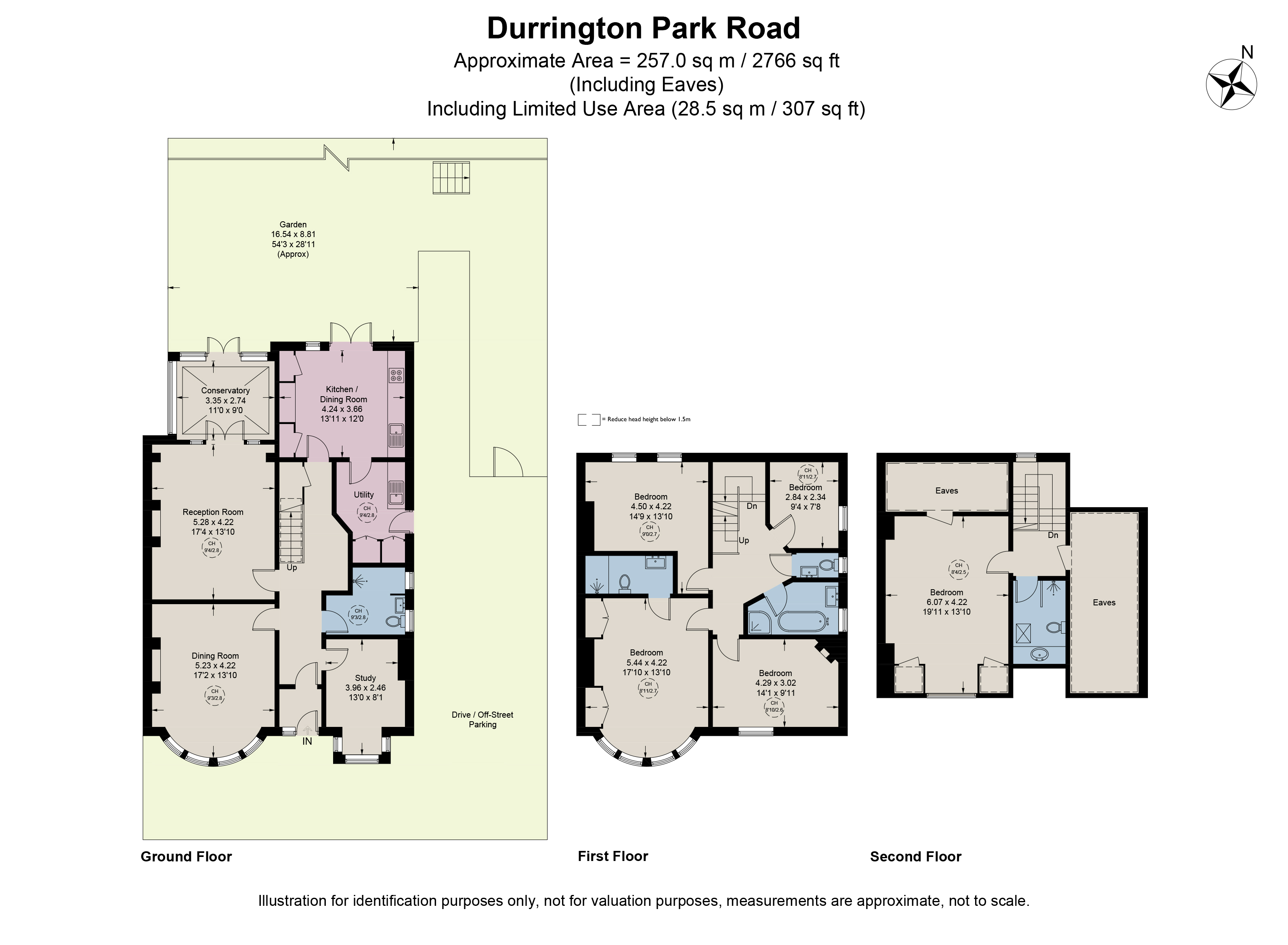 11, Durrington Park Road, London floorplan