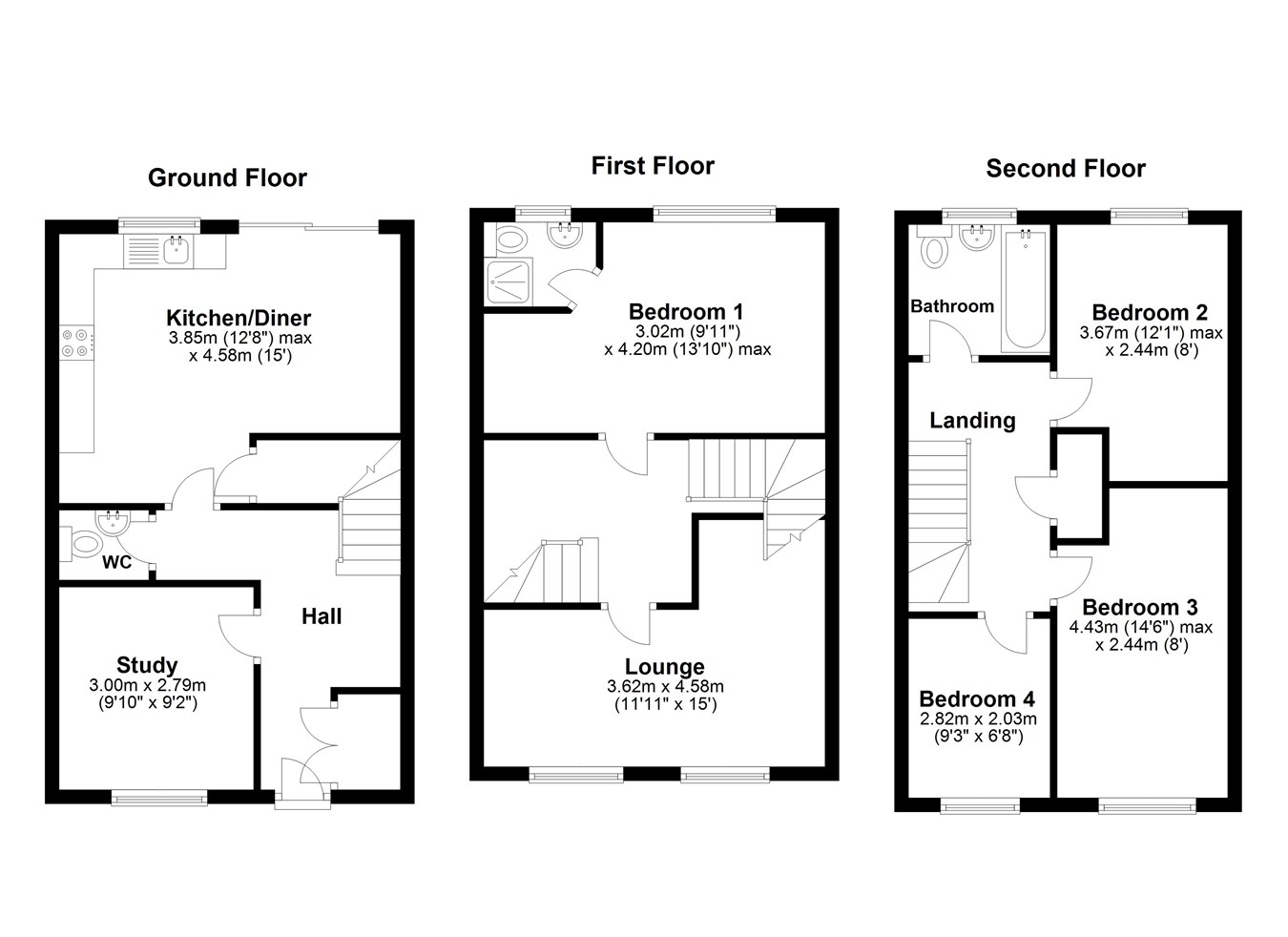 4 Bedrooms  for sale in Kent Avenue, West Wick BS24
