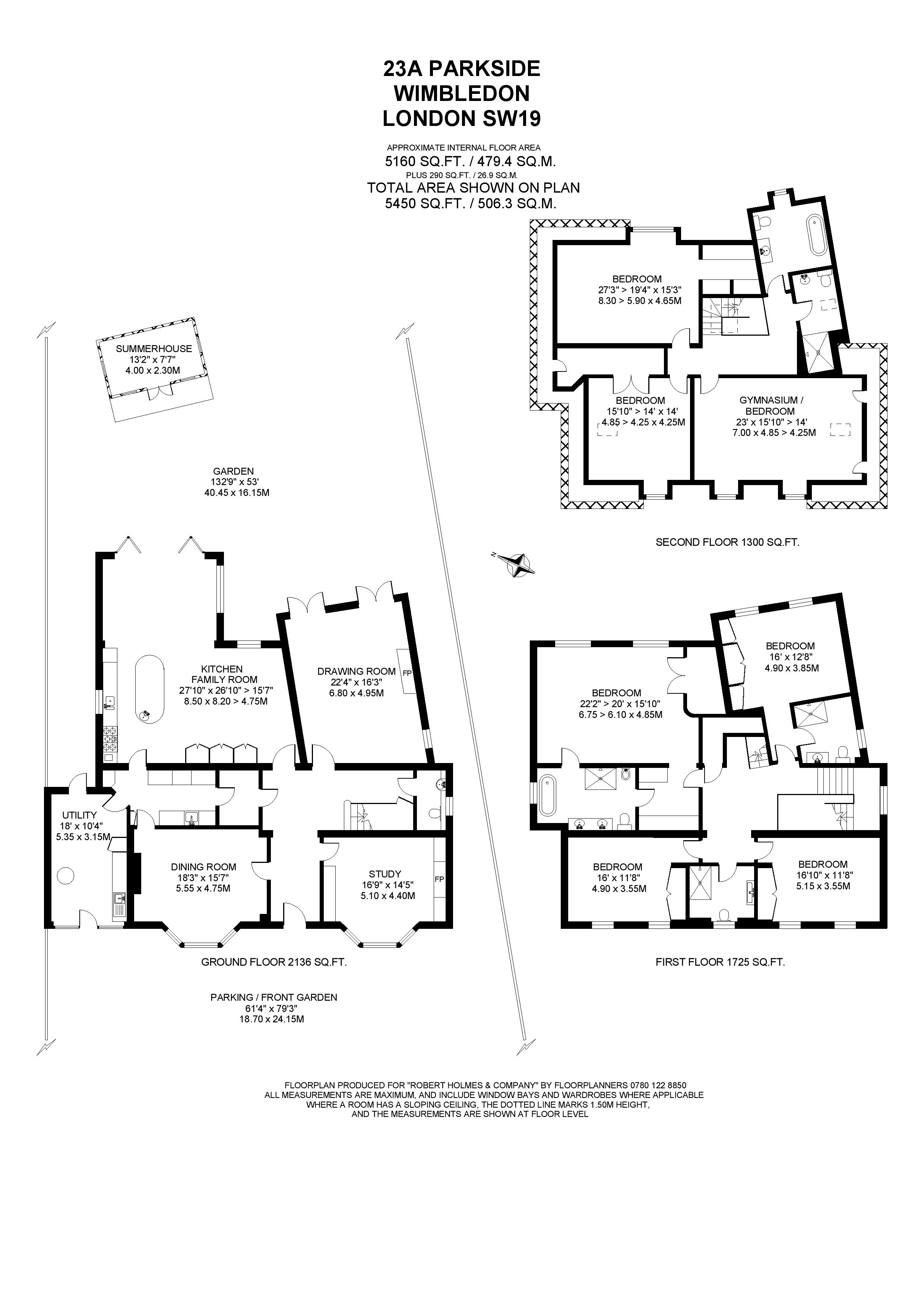 +Parkside, Wimbledon Village SW19, 7 bedroom detached house for sale