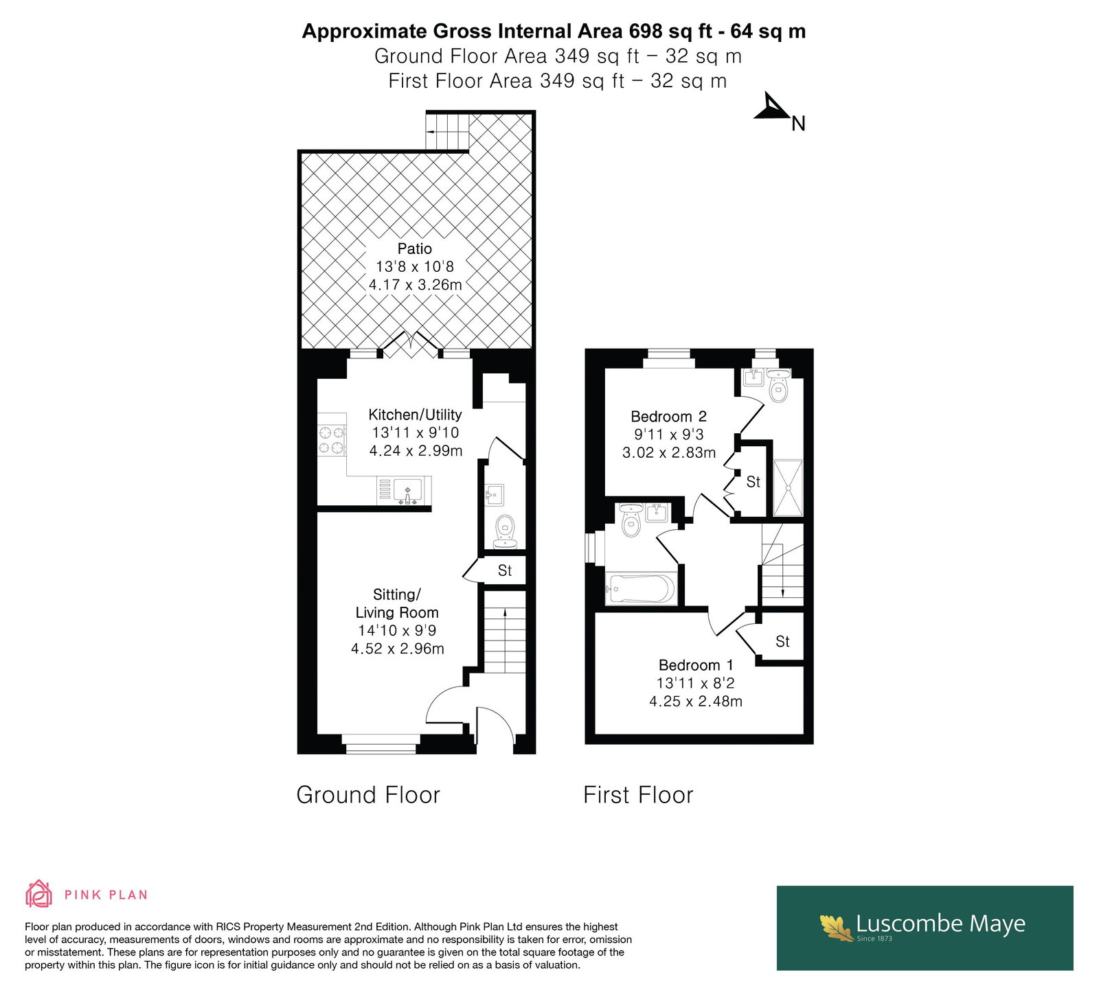 11, Higher Green Park, Modbury floorplan