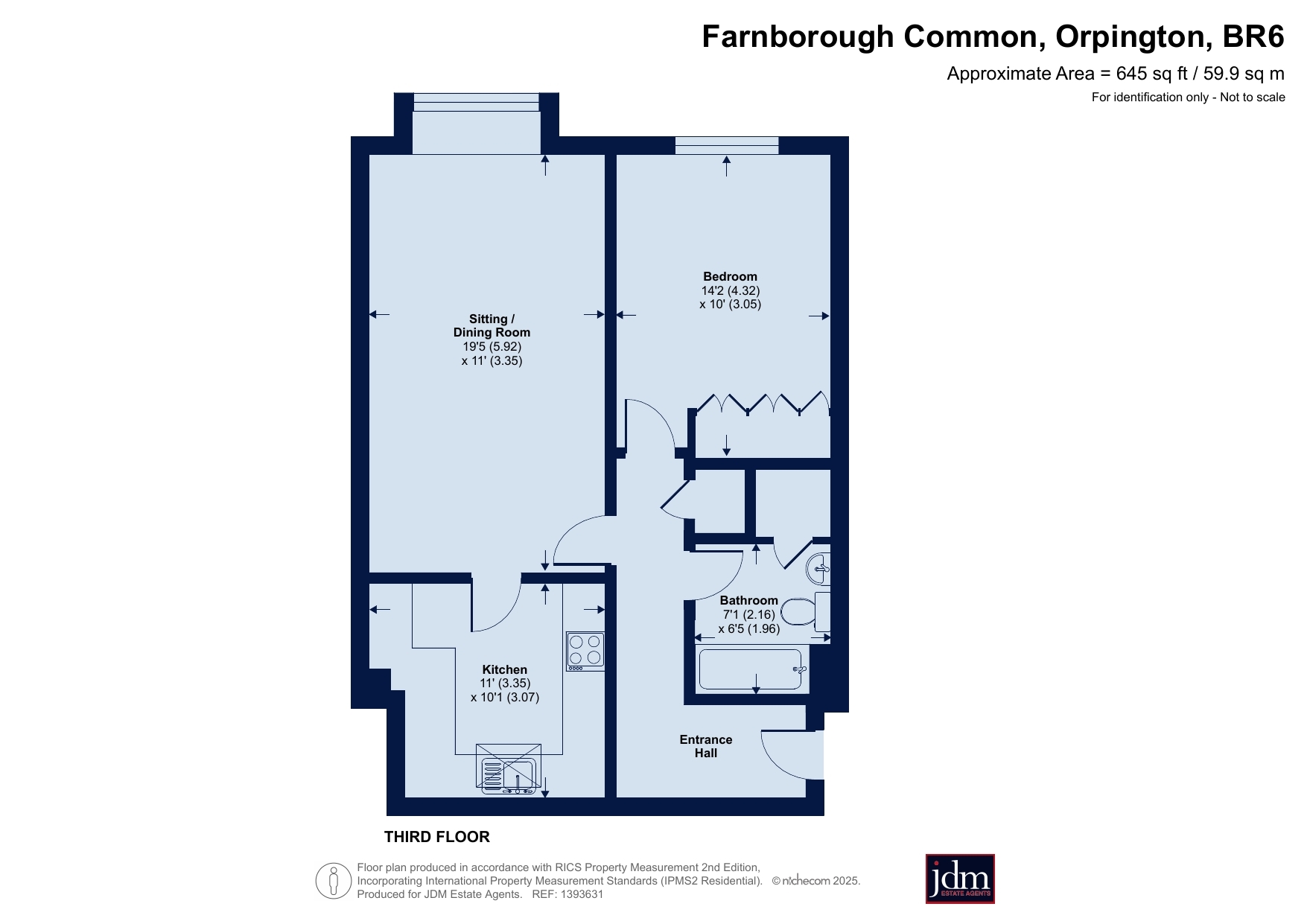 36 Summerlands Lodge,, Farnborough Common, Orpington floorplan