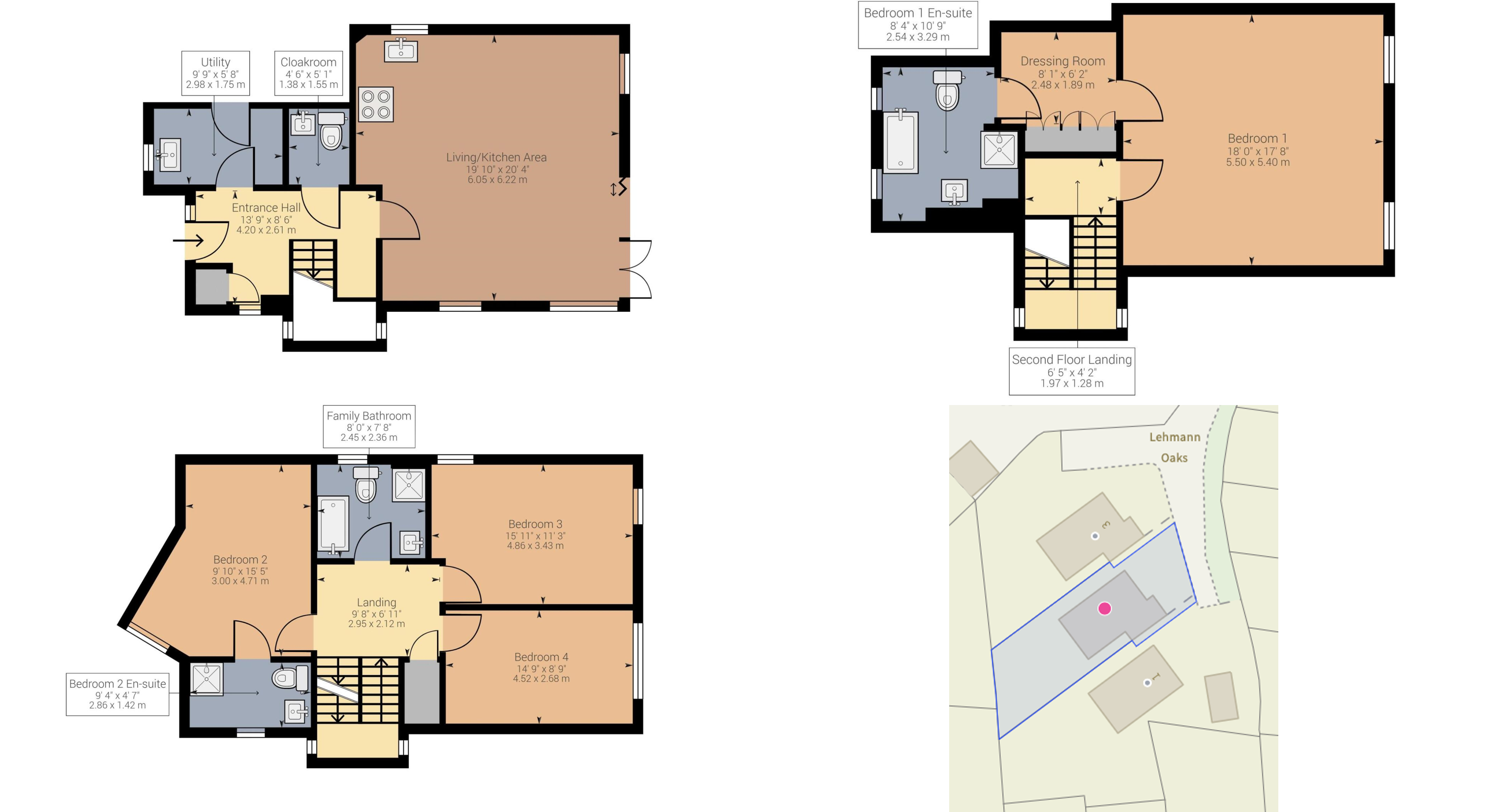 2, Lehmann Oaks, Crawley floorplan