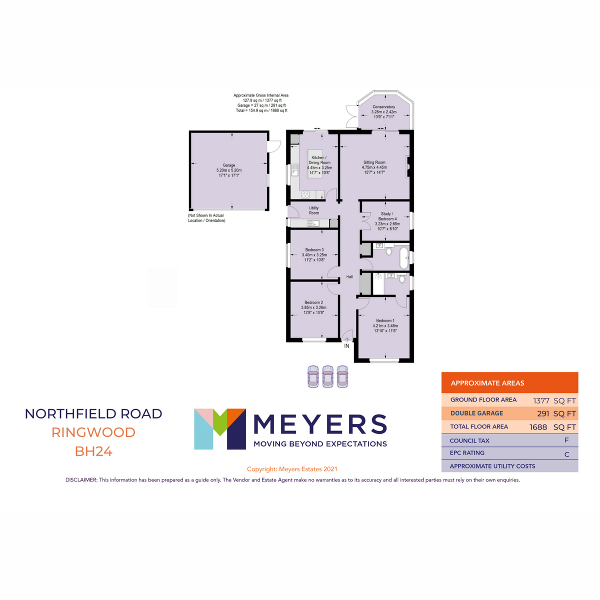 82, Northfield Road, Ringwood floorplan