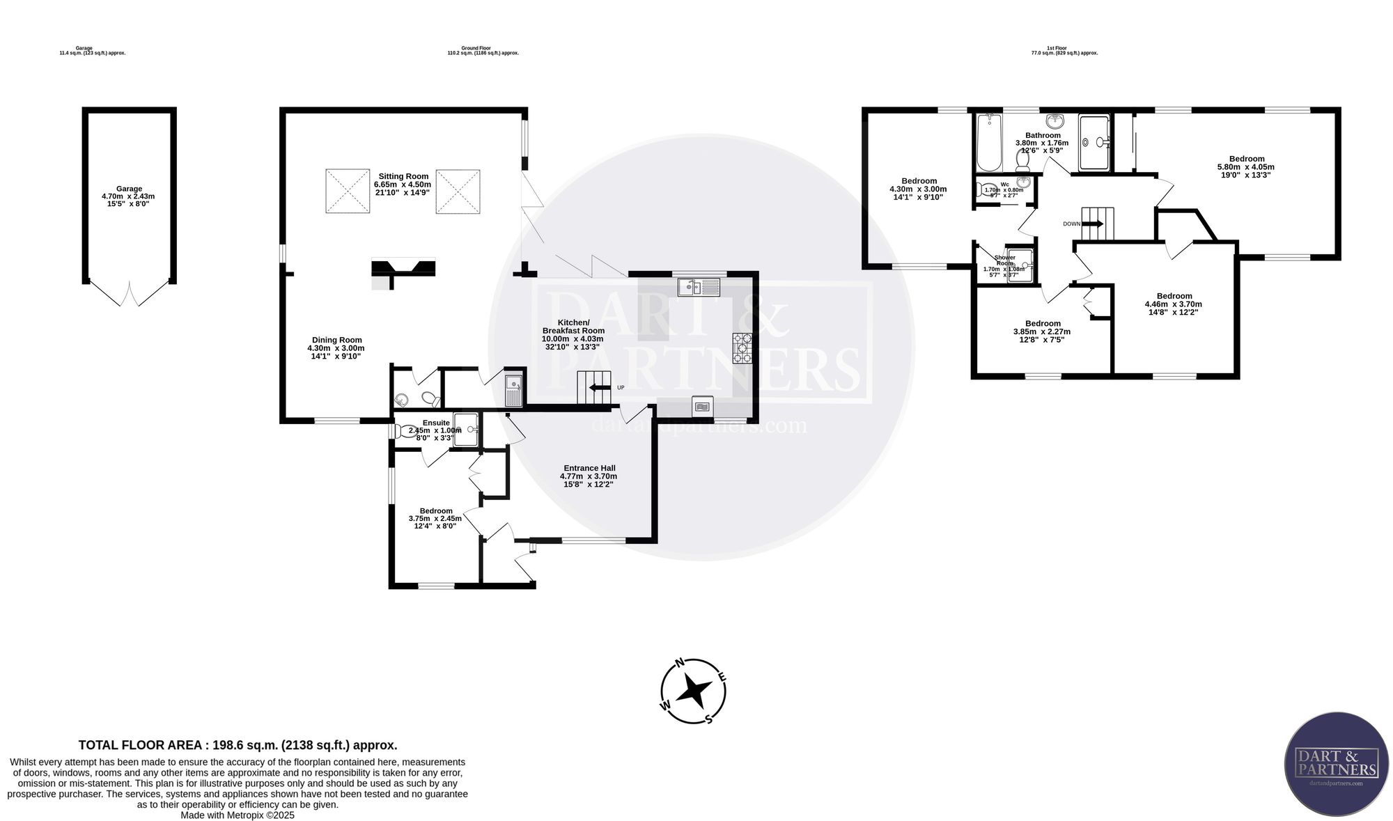 1 Howard Court, Teignmouth floorplan