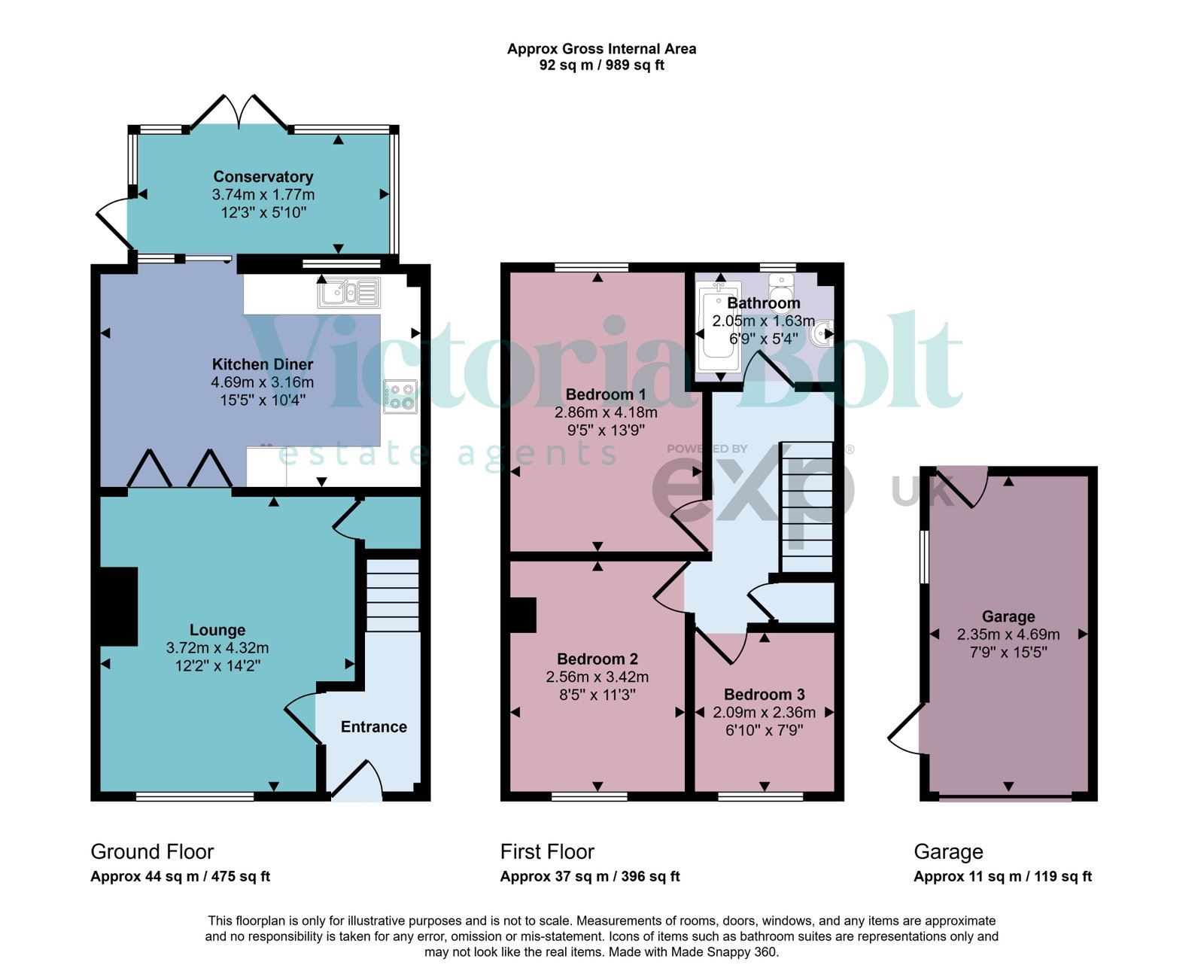 8, Deer Park, Ivybridge floorplan