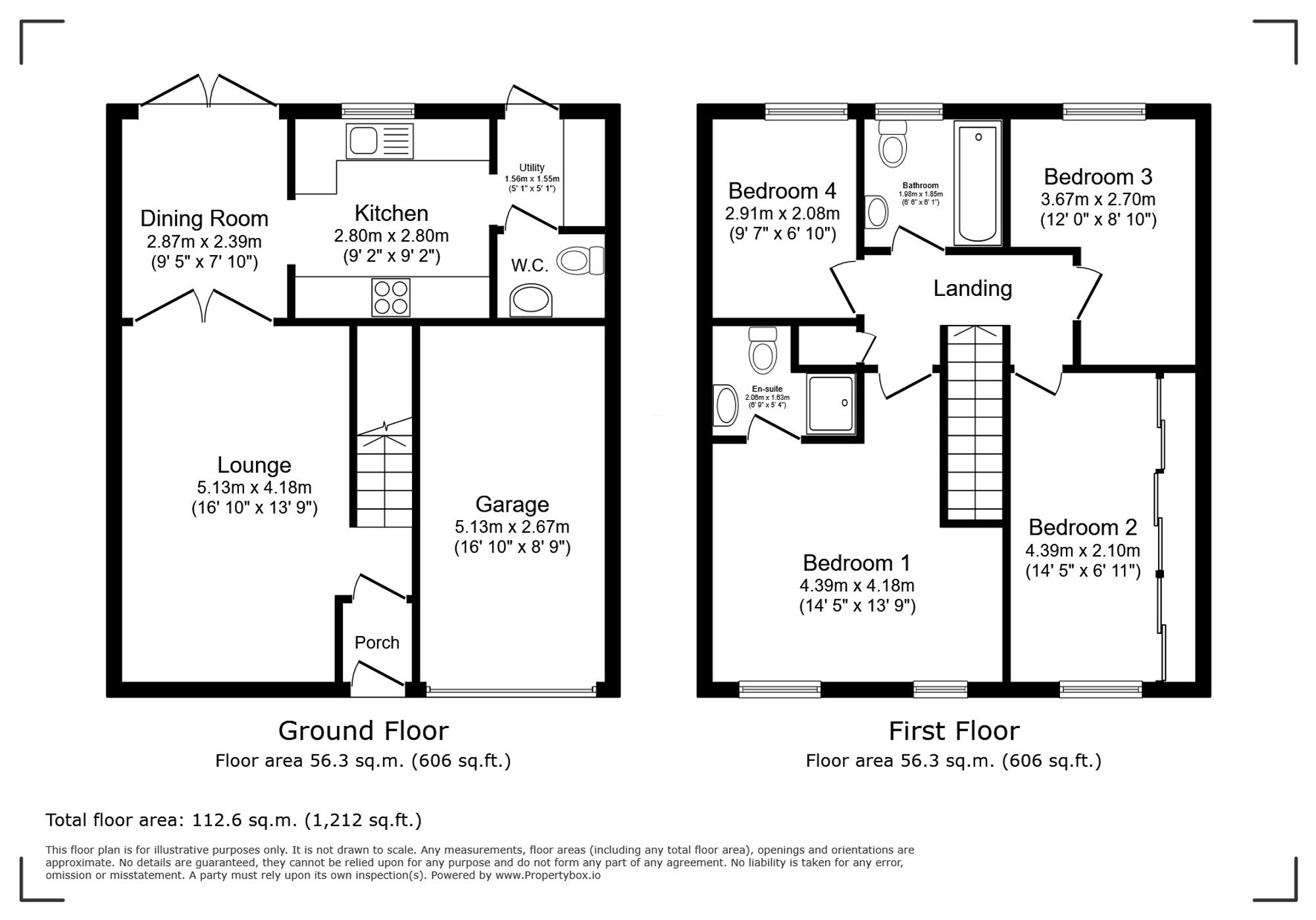 36 Abbottsmoor, Port Talbot floorplan