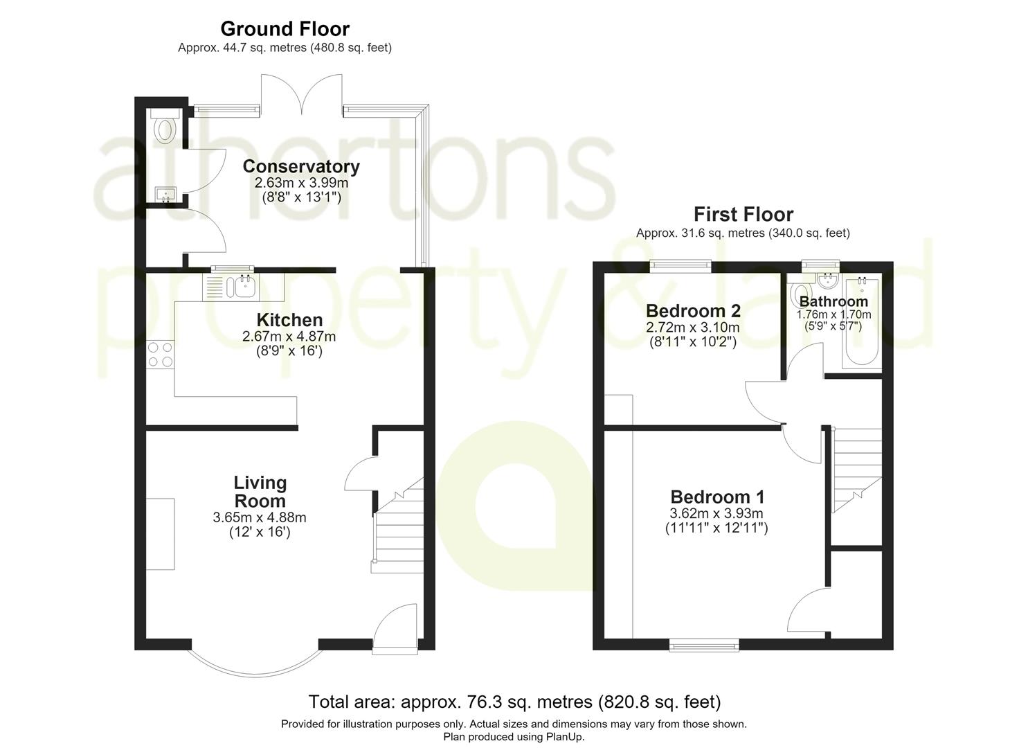 8, Woodfield View, Clitheroe floorplan