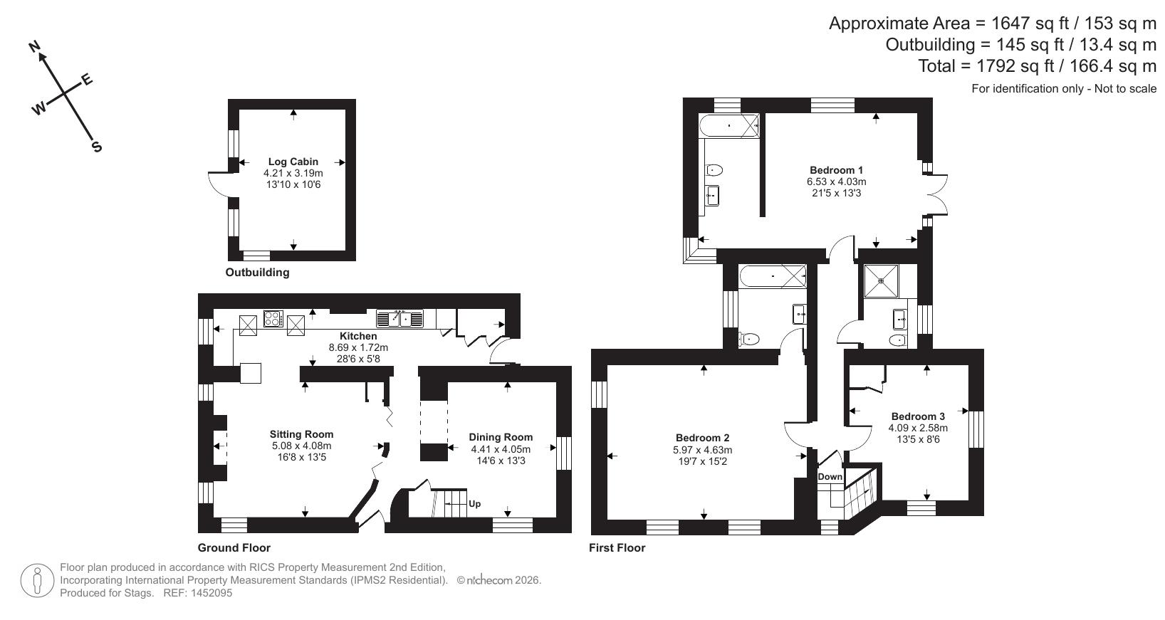 Old Maids Cottage, Ilfracombe floorplan