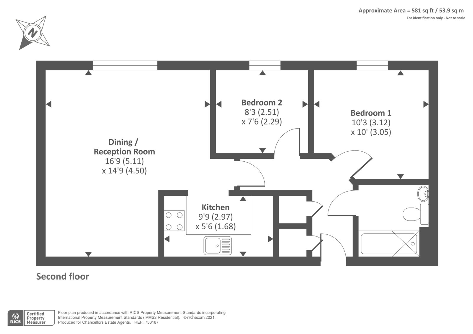 Harvest Way, Witney floorplan
