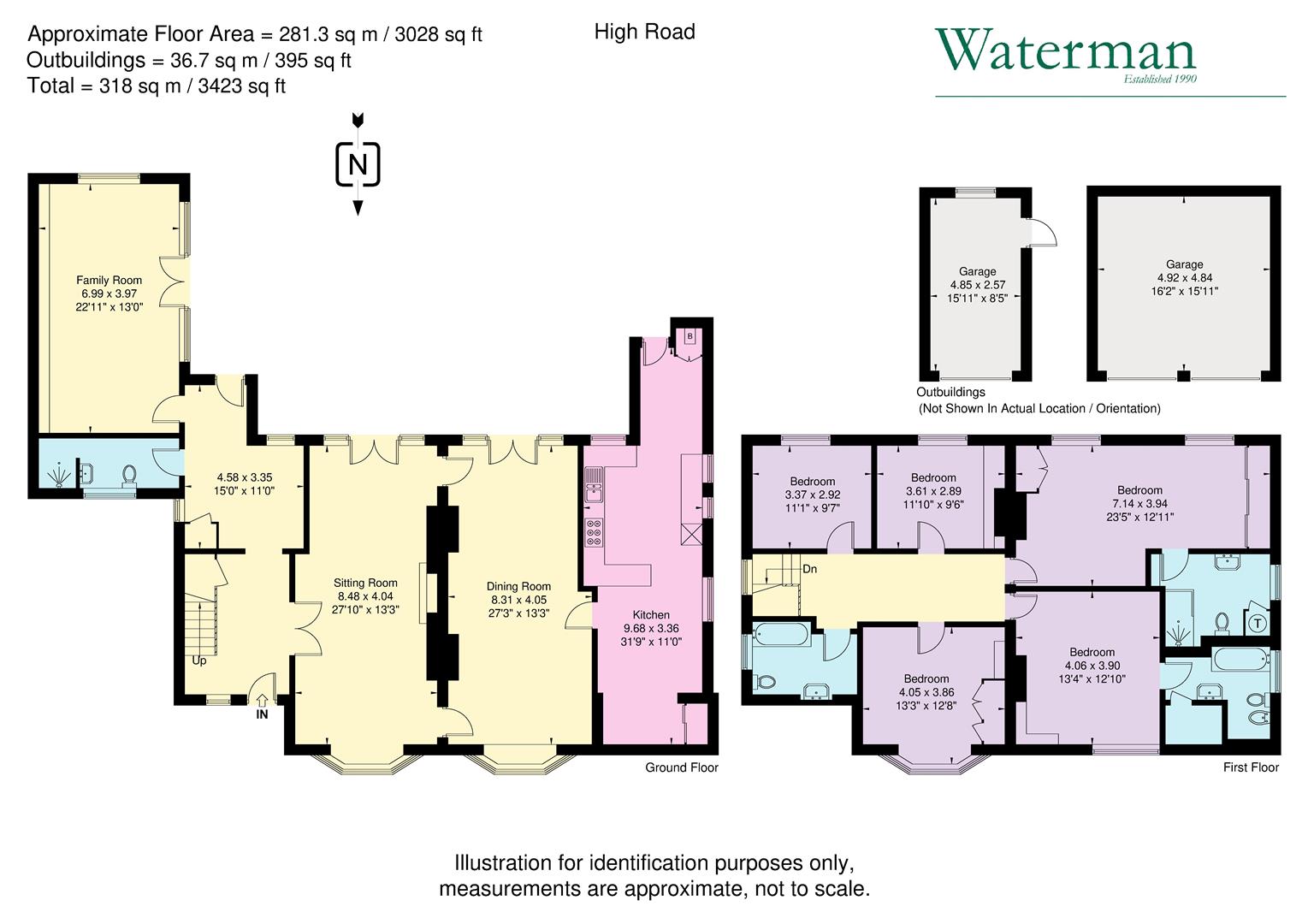 San Miguel, High Road, Maidenhead floorplan