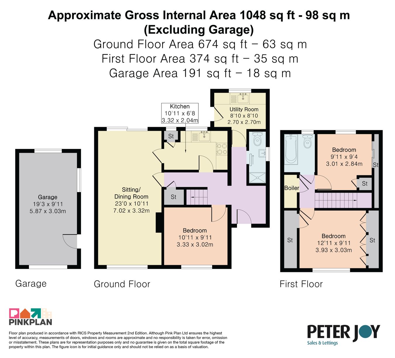 27, Chandos Road, Rodborough floorplan