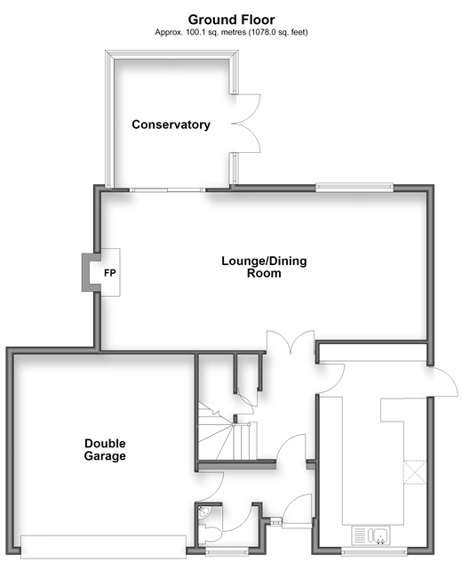 Costells Edge Scaynes Hill, Haywards Heath floorplan