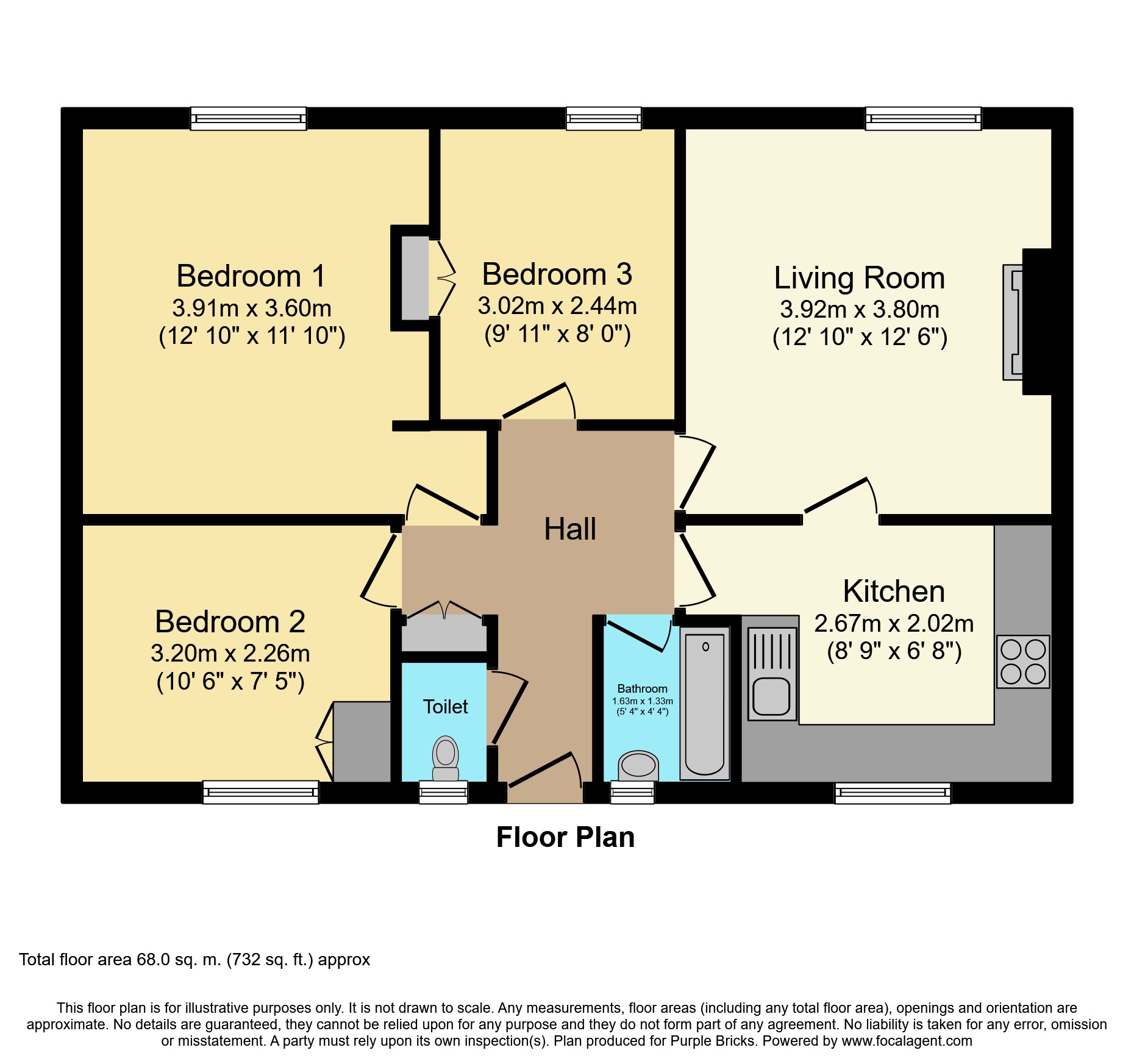 3 Bedrooms Flat for sale in Garnet Street, London E1W