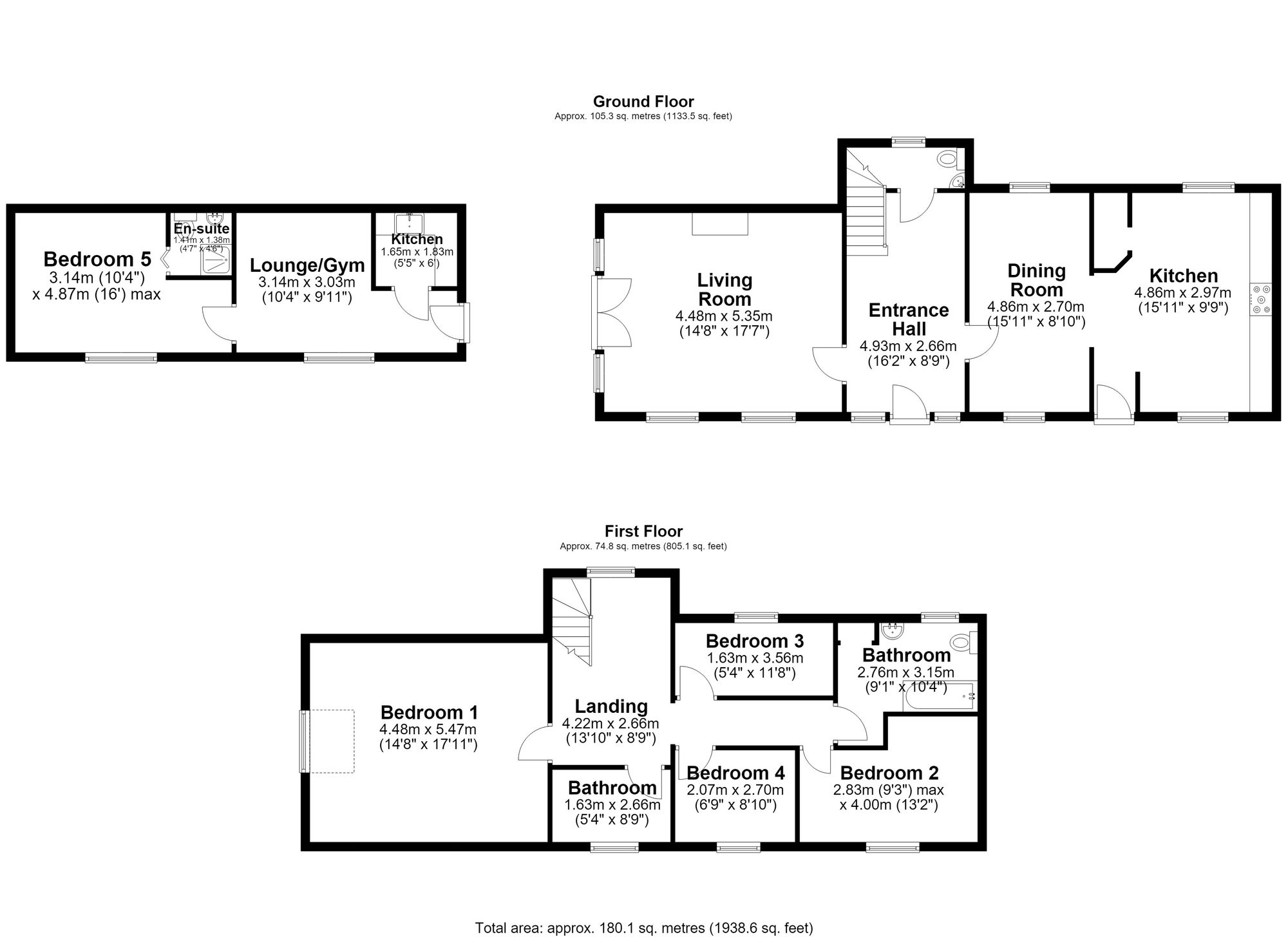 3 Elm Cottage Hobb Lane, Warrington floorplan