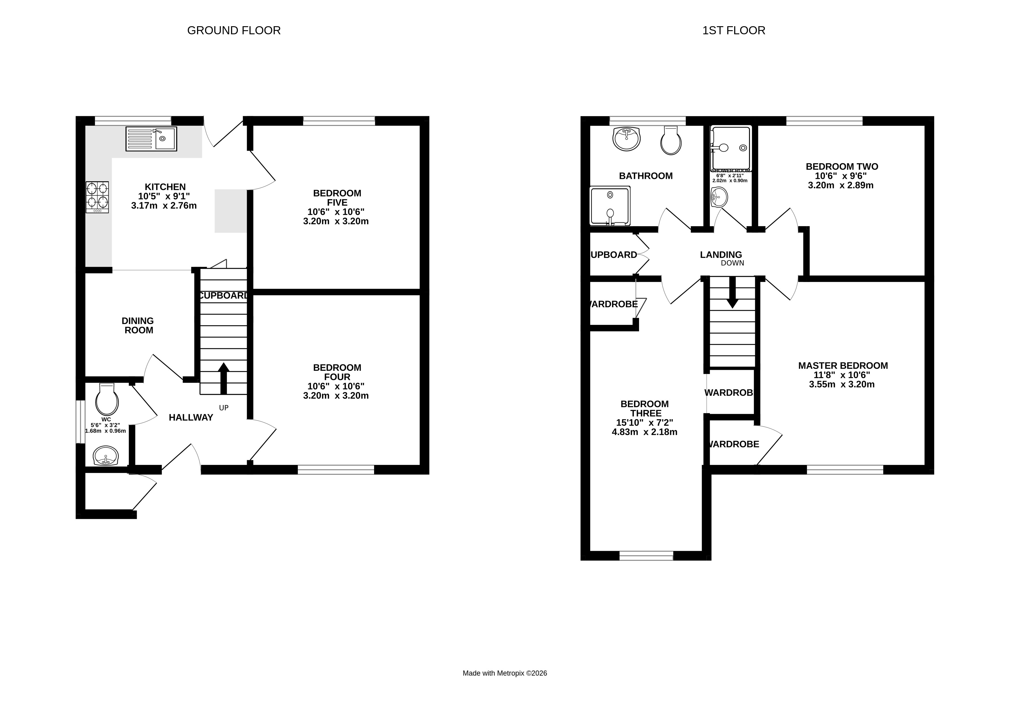 90, Melrose, Bracknell floorplan
