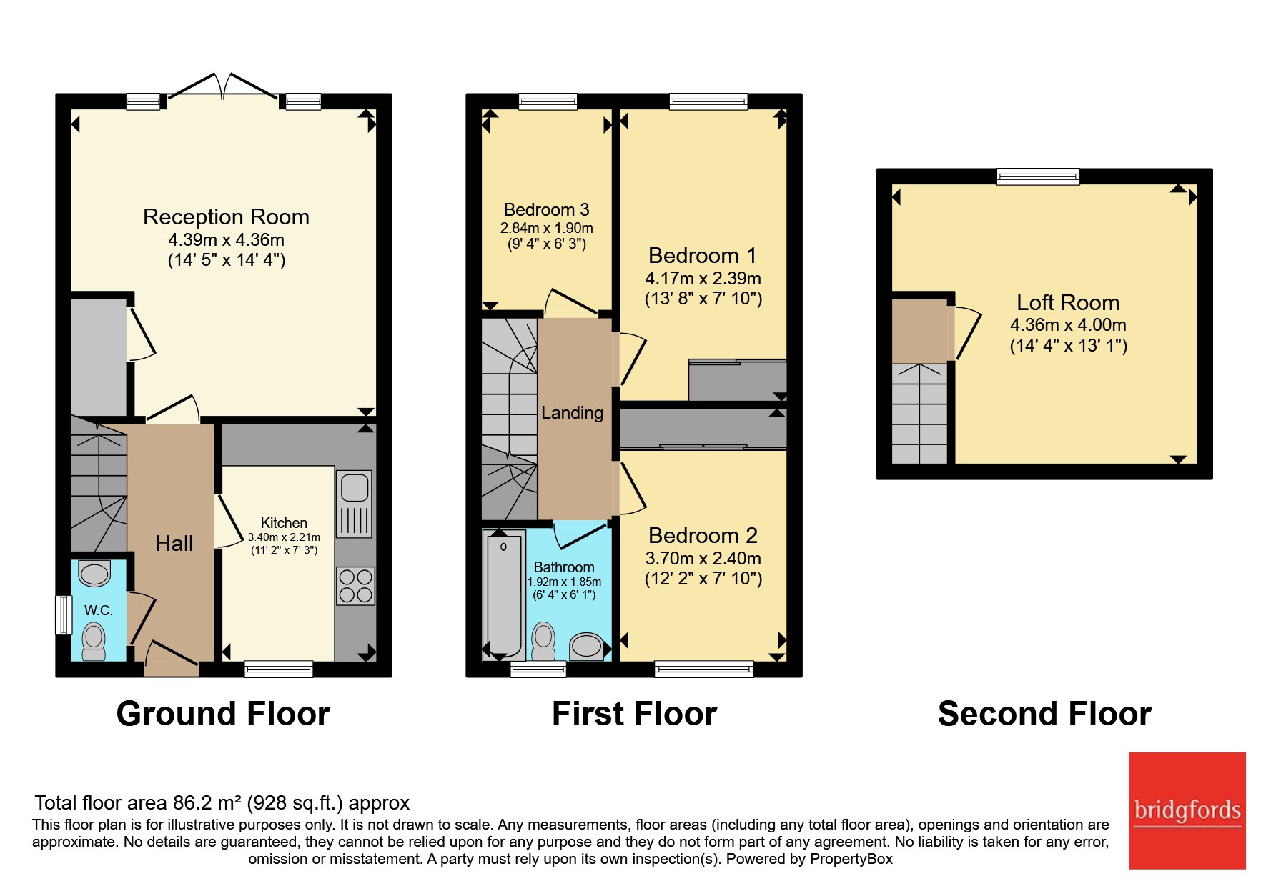 1, Linnet Close, North Yorkshire floorplan
