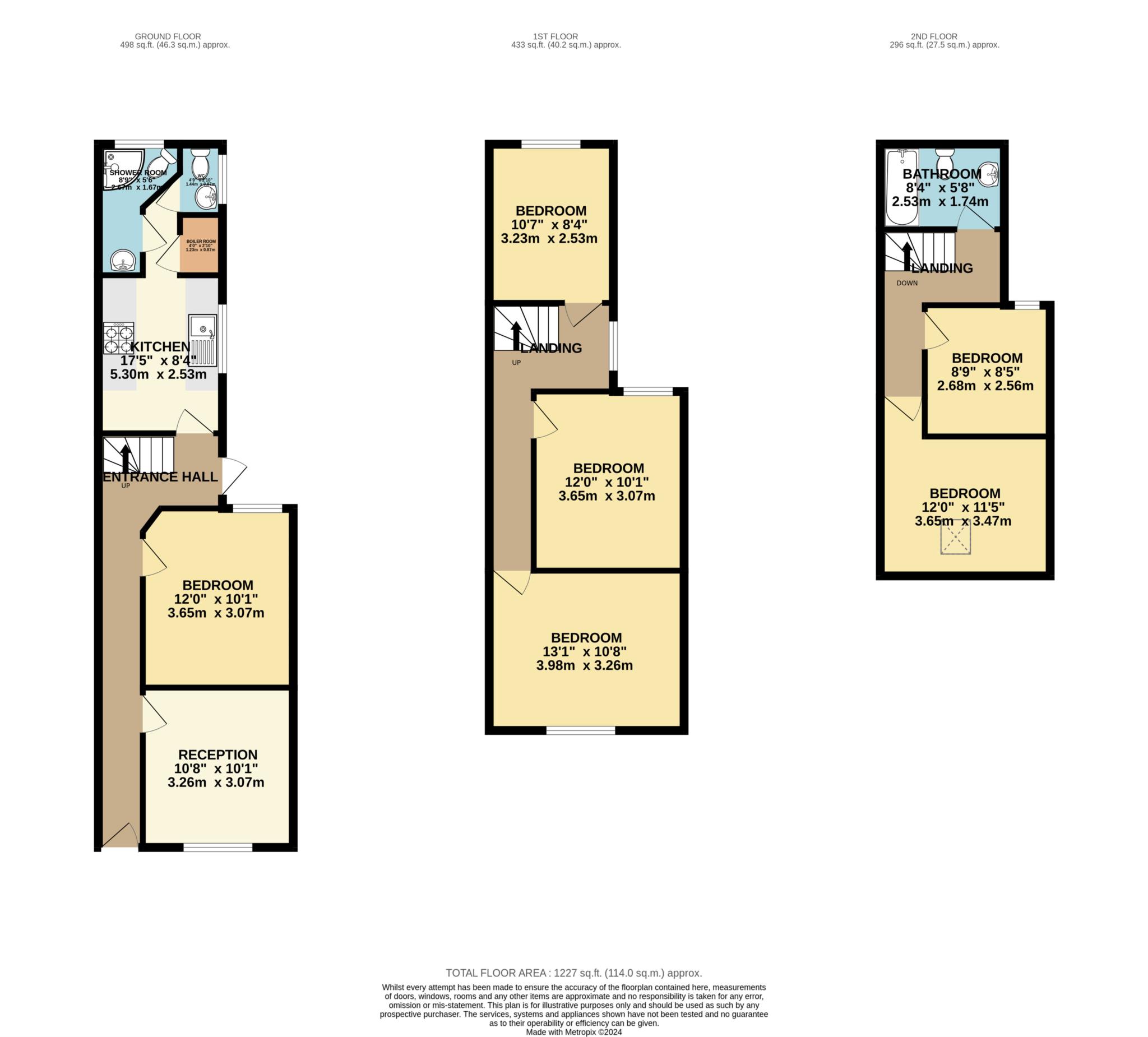 49, Donnington Gardens, Reading floorplan
