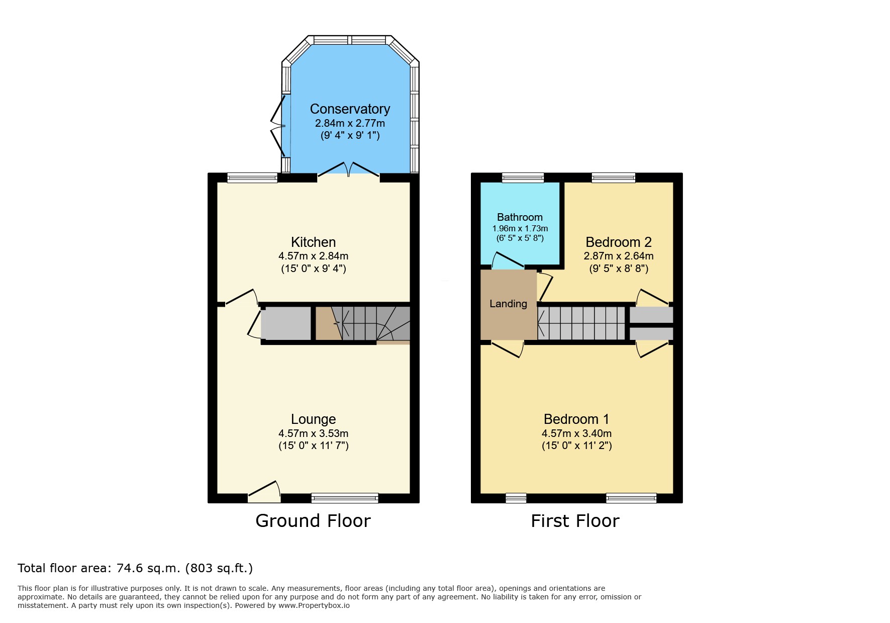 2B, Nuneaton floorplan